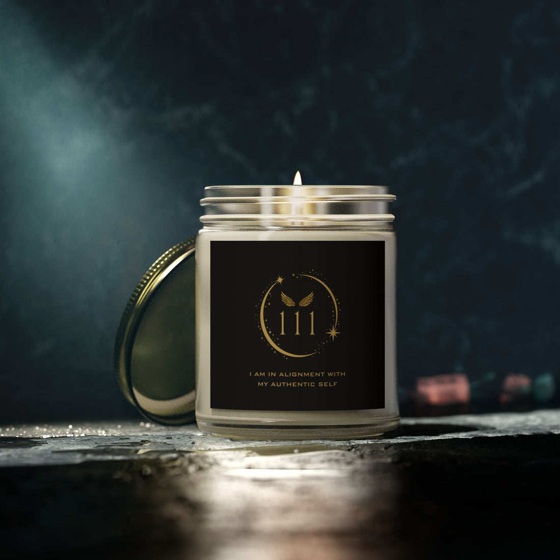 DM1111 Angel 111 Affirmation Candle