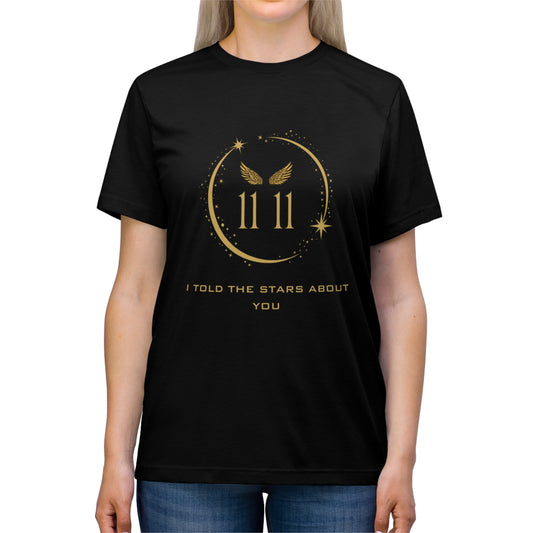 Angel 11 11 Affirmation DM1111 Unisex Triblend Tee