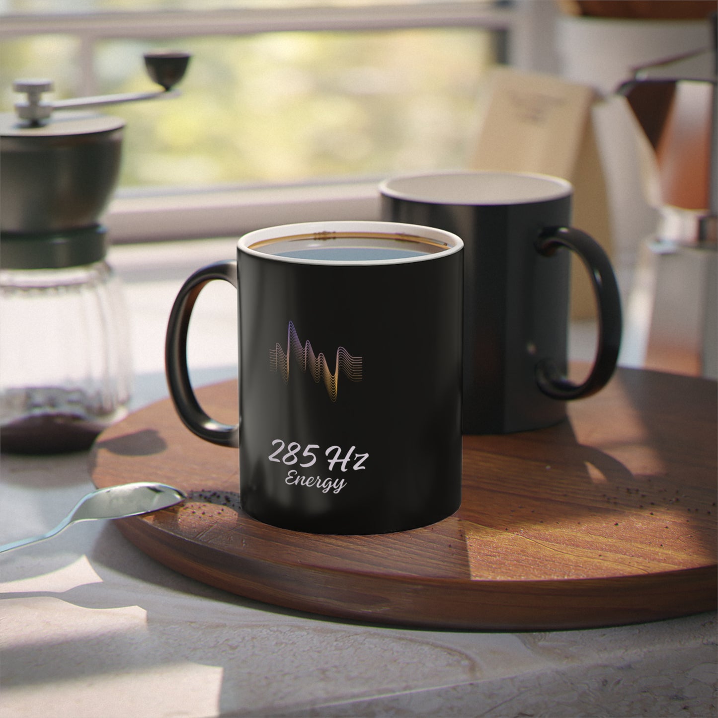 285 Hz Vibration (Heat- Reactive) Mug