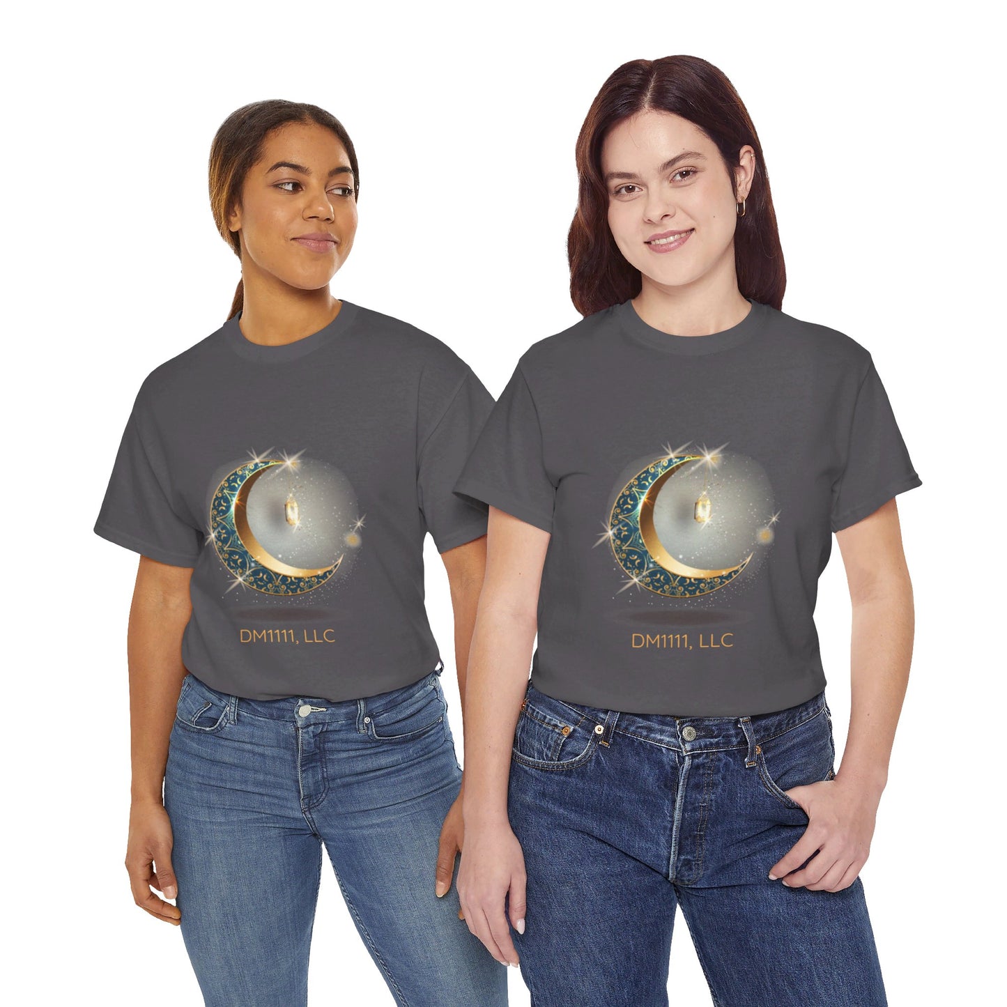 Crescent Moon DM1111 Unisex Heavy Cotton Tee