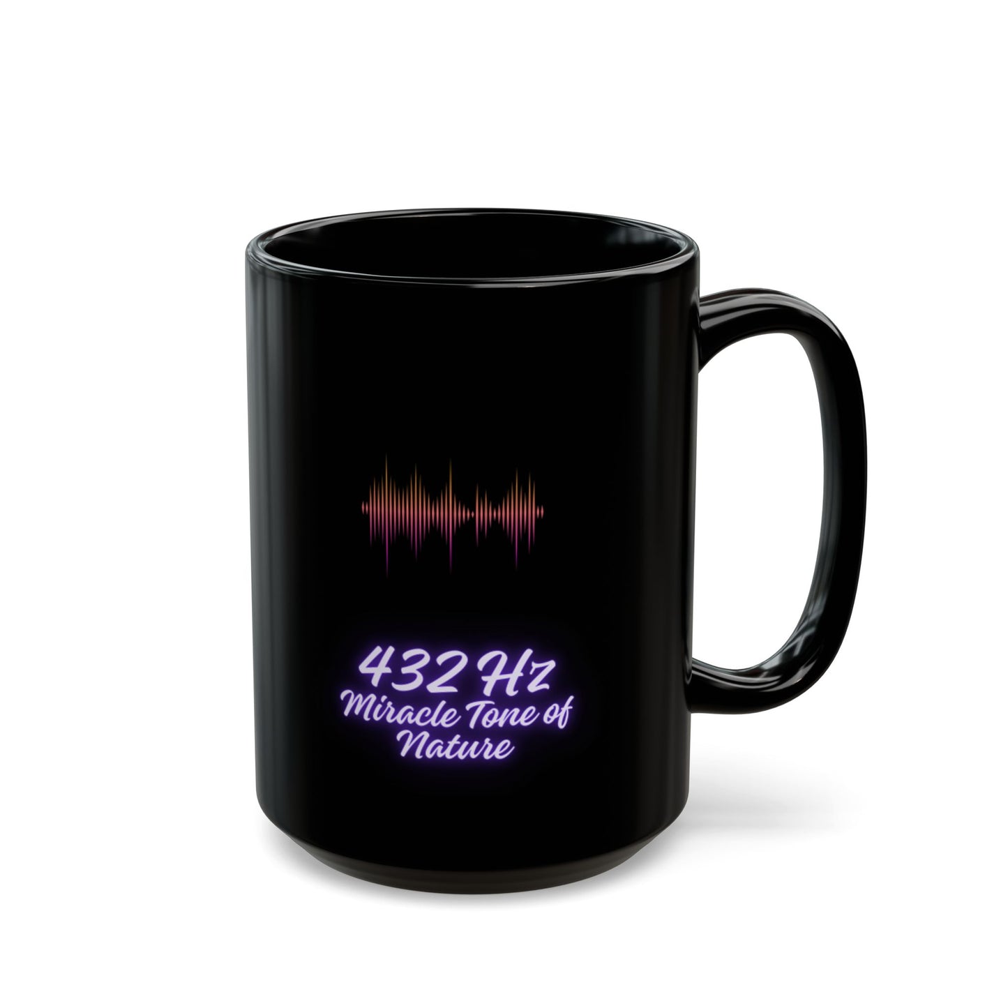 432 Hz Frequency DM1111 Black Mug (11oz, 15oz)