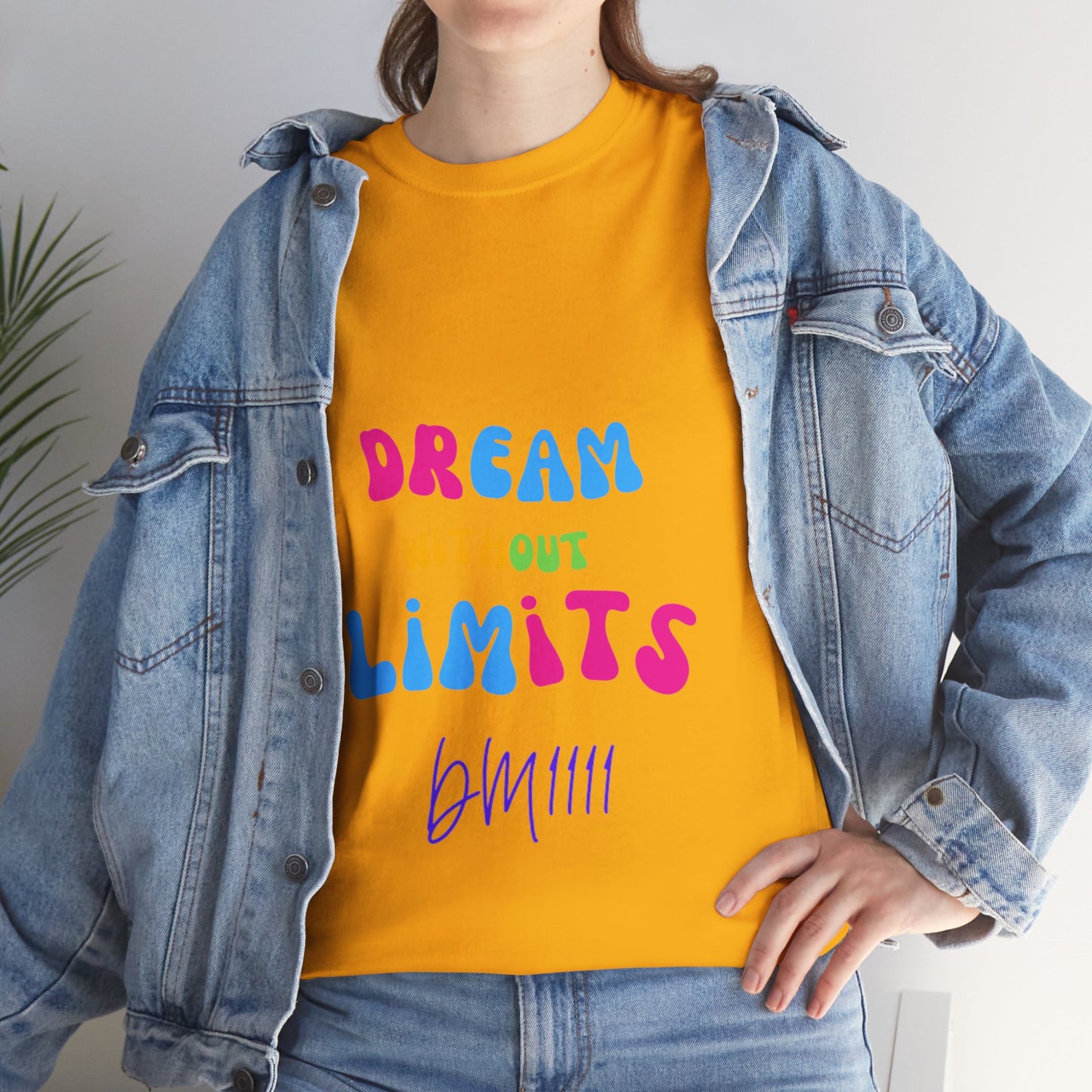 Dream Without Limits DM1111 Unisex Heavy Cotton Tee