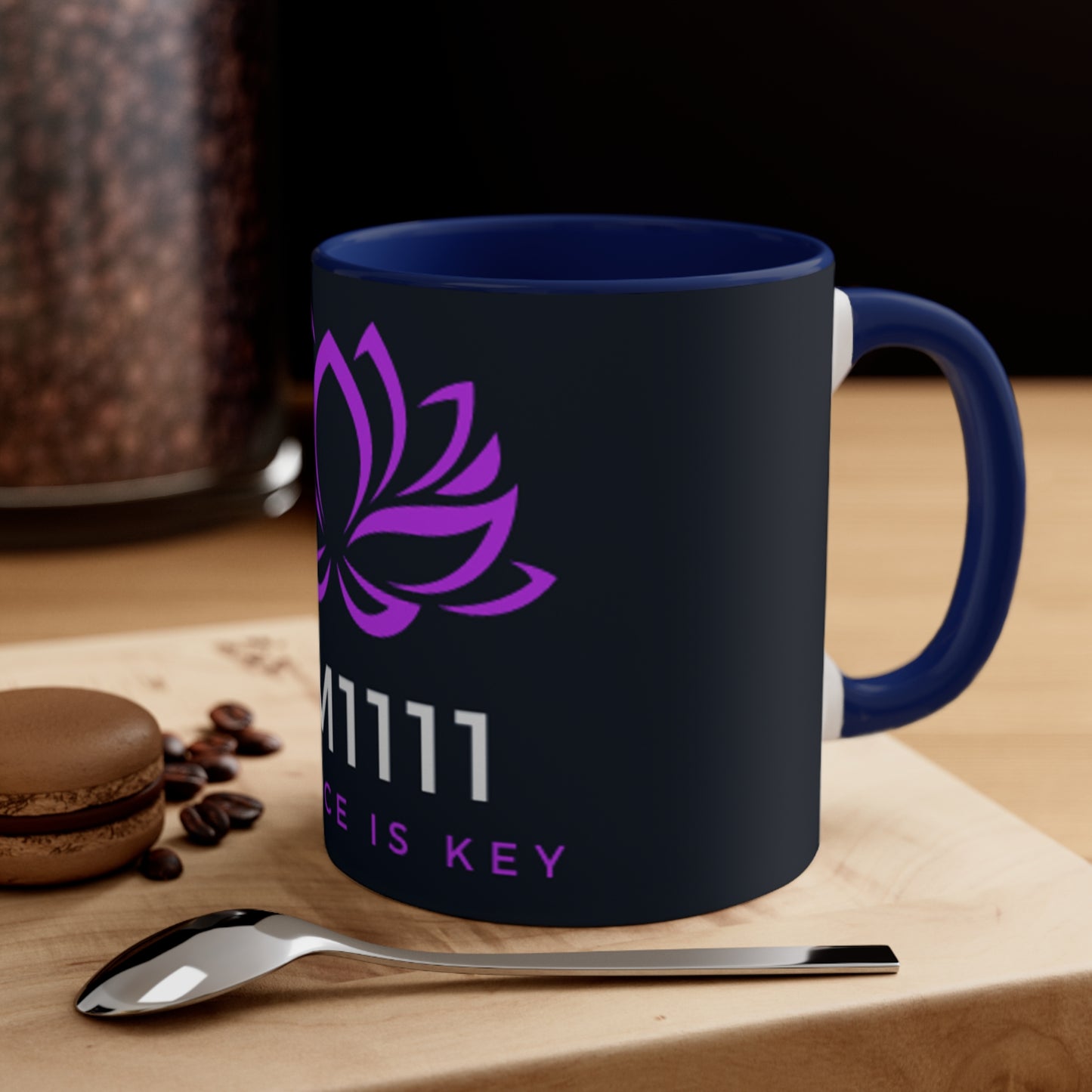 DM1111 Balance Is Key Accent Coffee Mug, 11oz