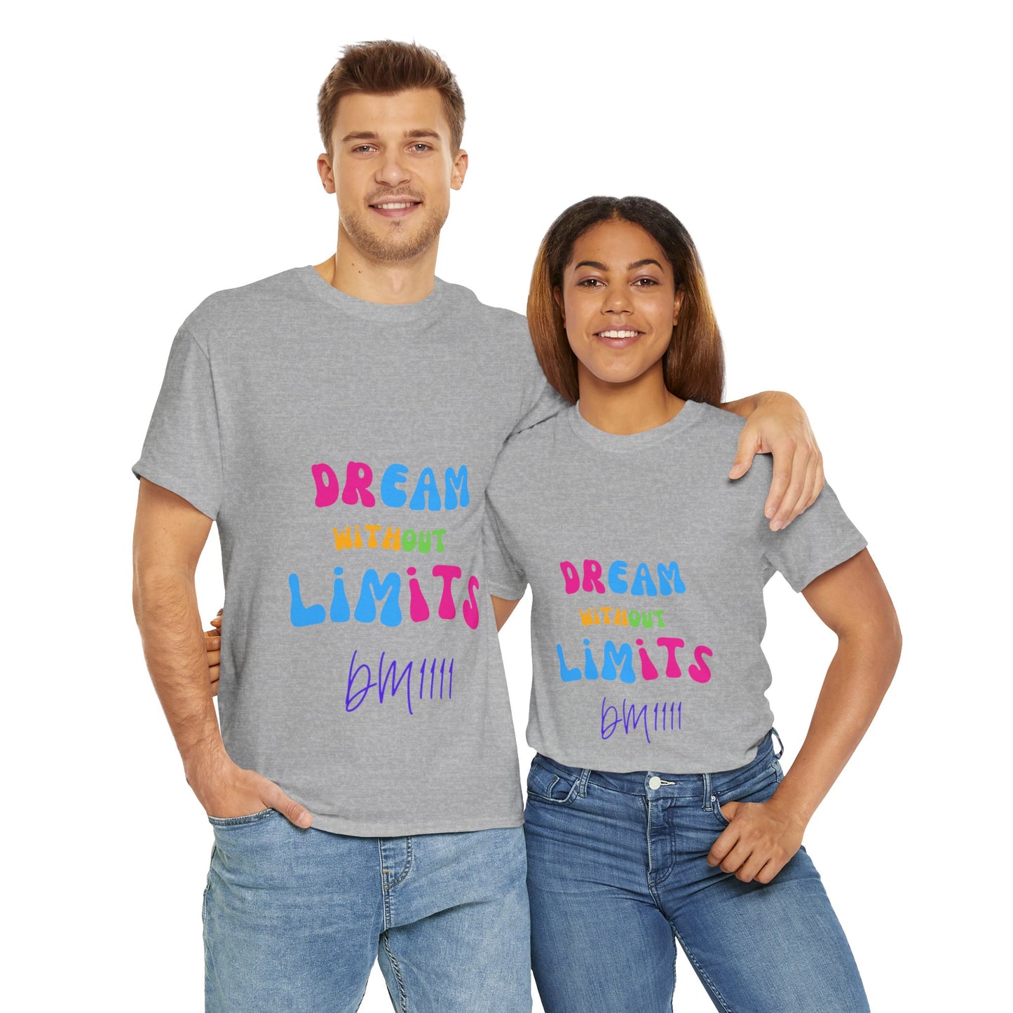 Dream Without Limits DM1111 Unisex Heavy Cotton Tee