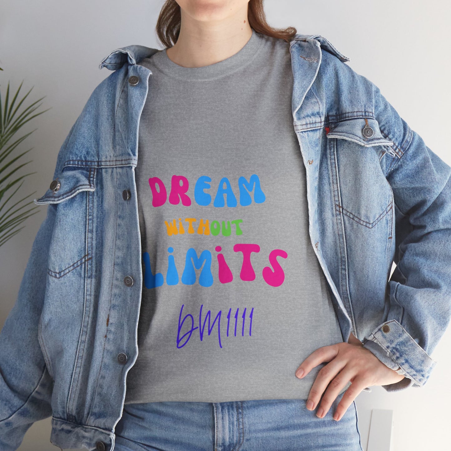 Dream Without Limits DM1111 Unisex Heavy Cotton Tee