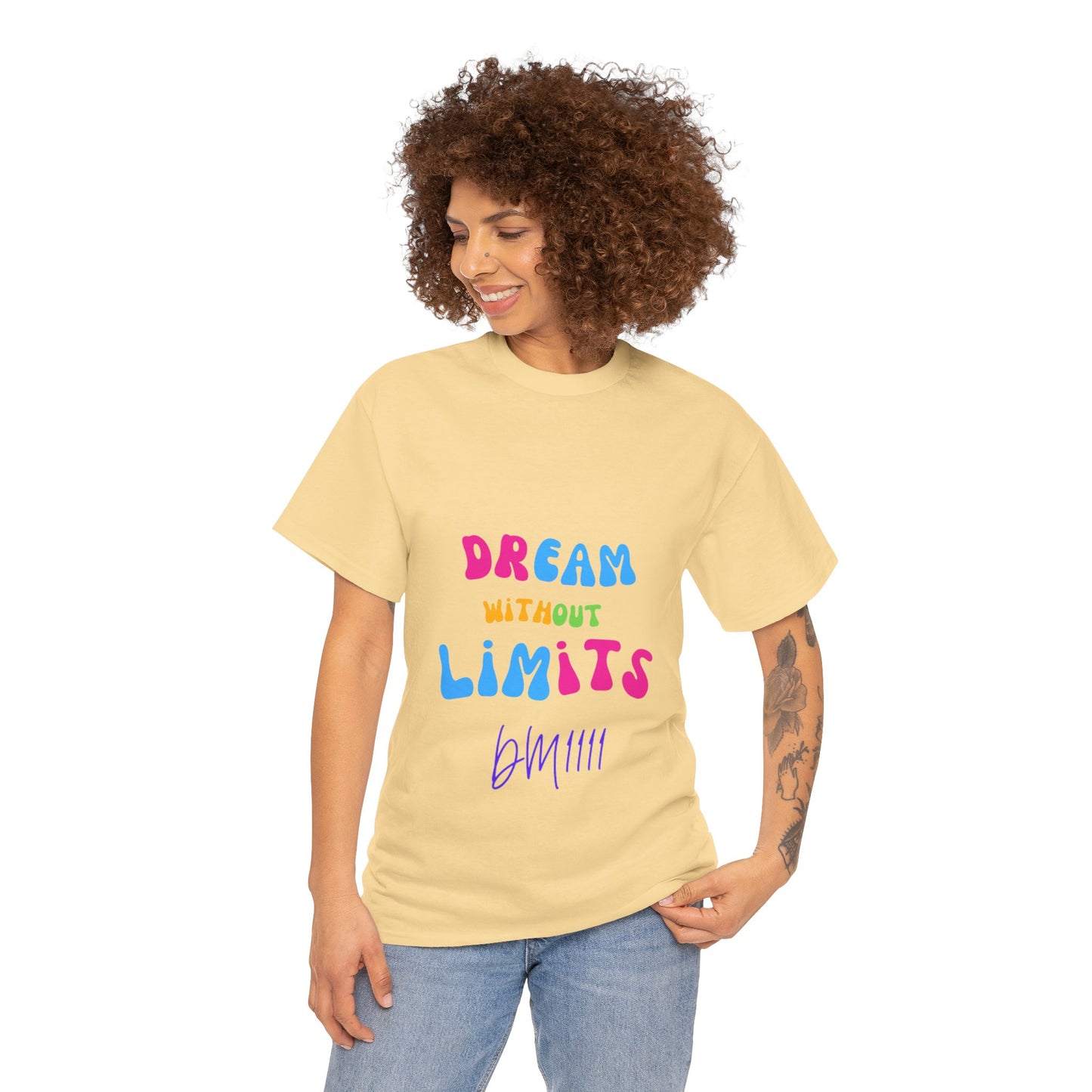 Dream Without Limits DM1111 Unisex Heavy Cotton Tee