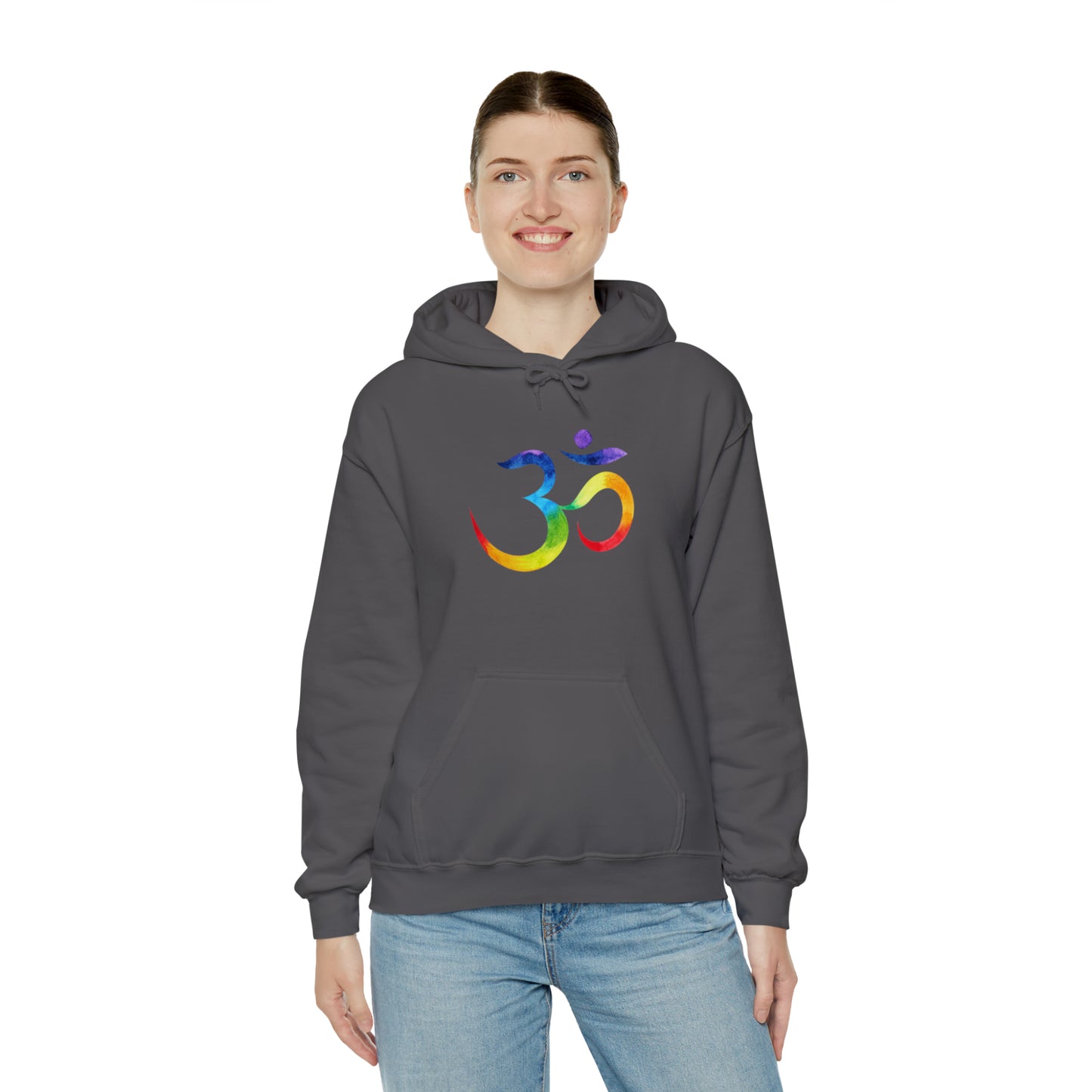 DM1111 OM Themed Unisex Heavy Blend™ Hooded Sweatshirt