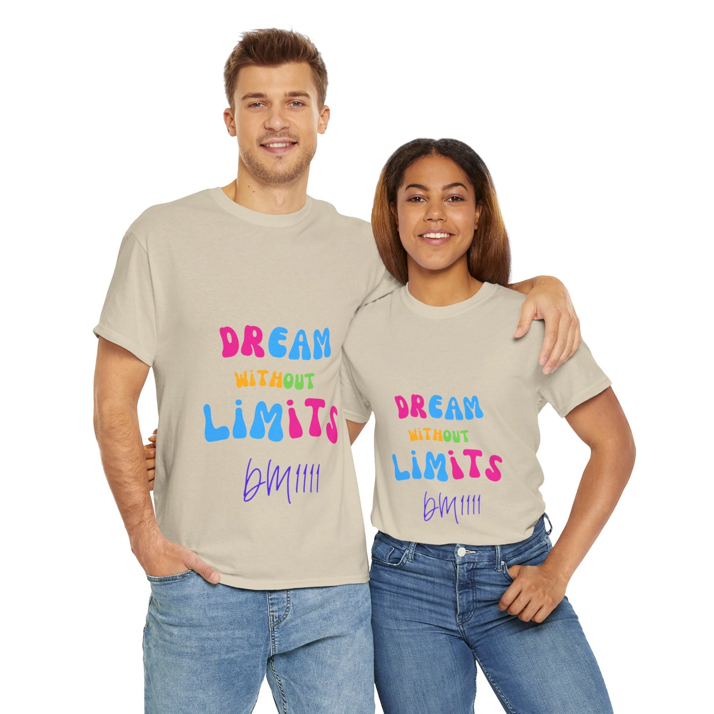 Dream Without Limits DM1111 Unisex Heavy Cotton Tee