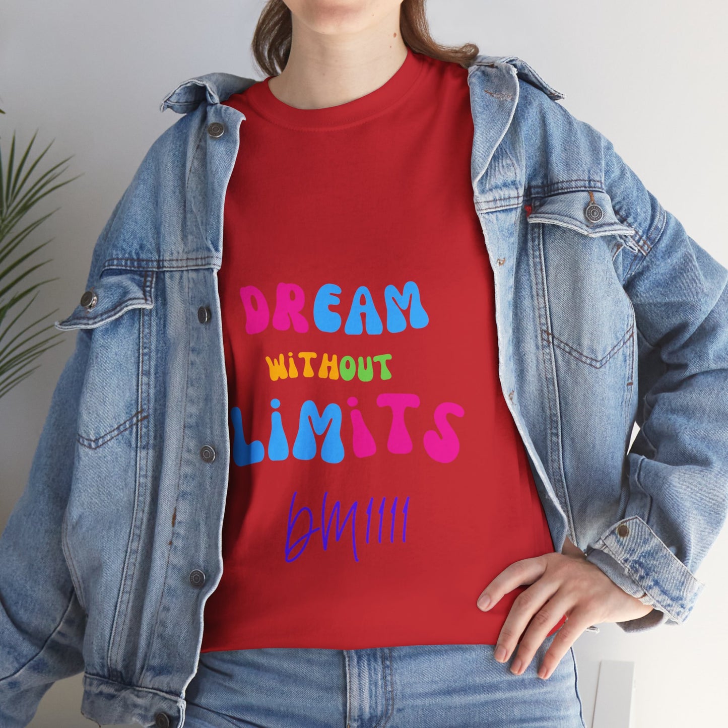 Dream Without Limits DM1111 Unisex Heavy Cotton Tee