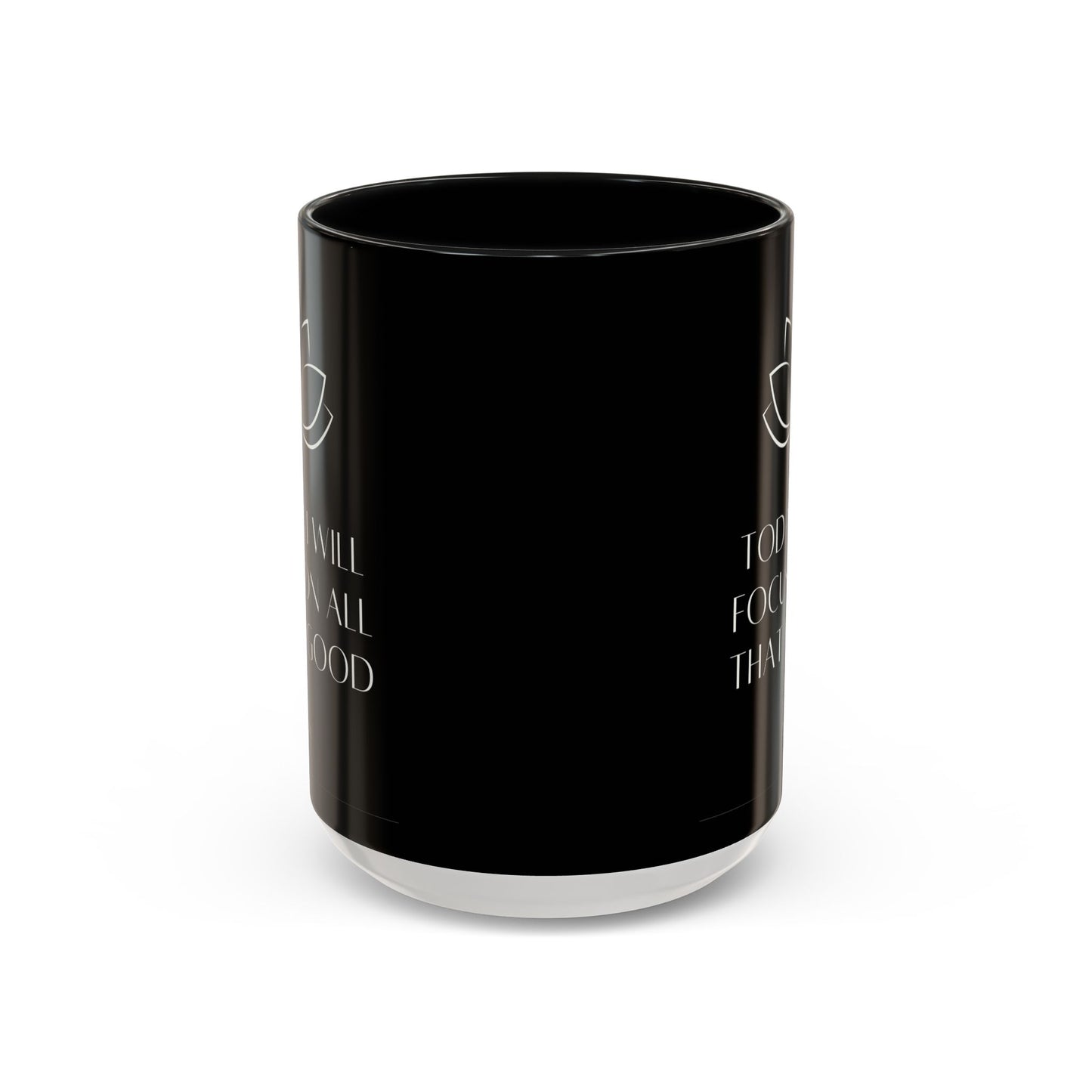 DM1111 "I Will Focus" Accent Coffee Mug (11, 15oz)