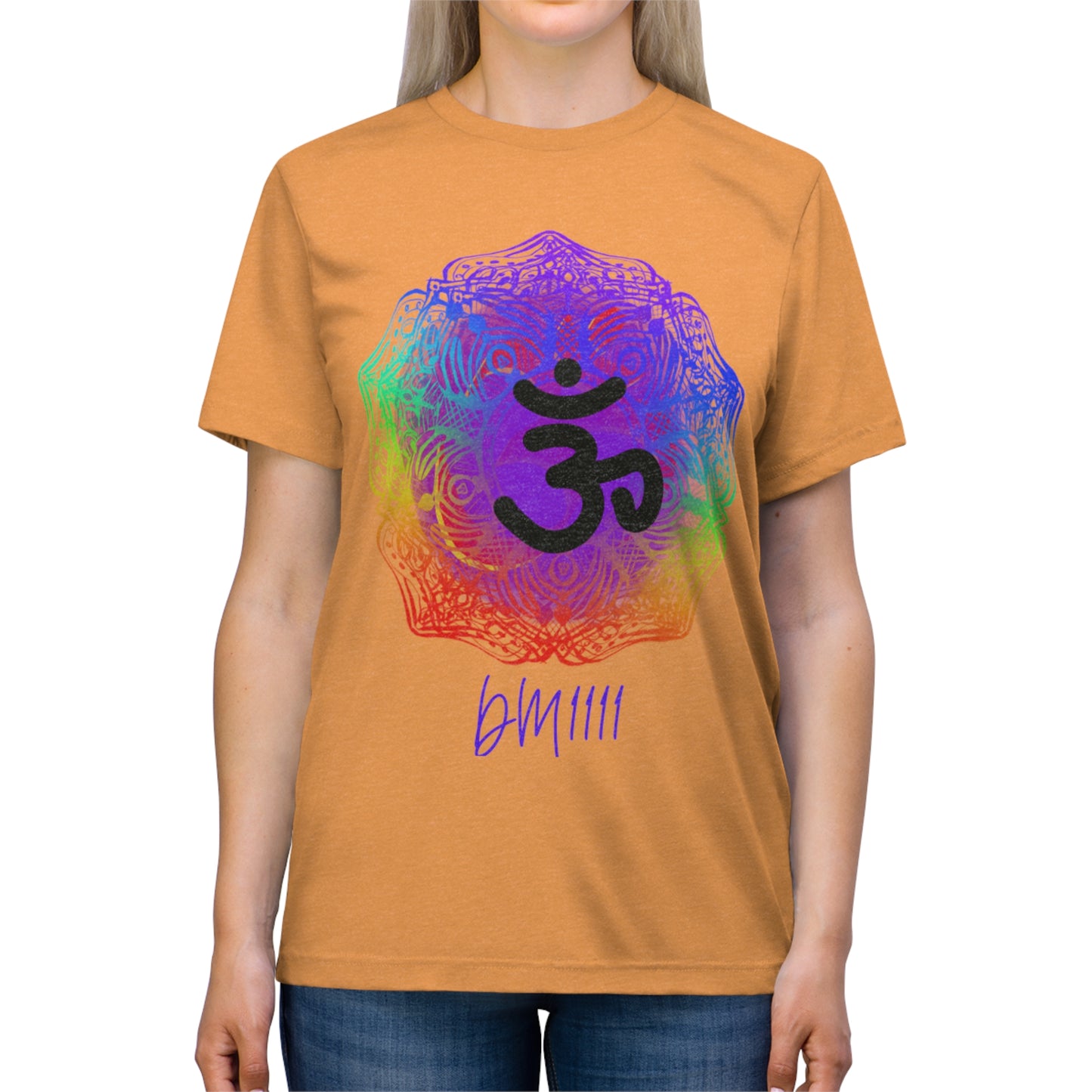 DM1111 OM Frequency Unisex Triblend Tee