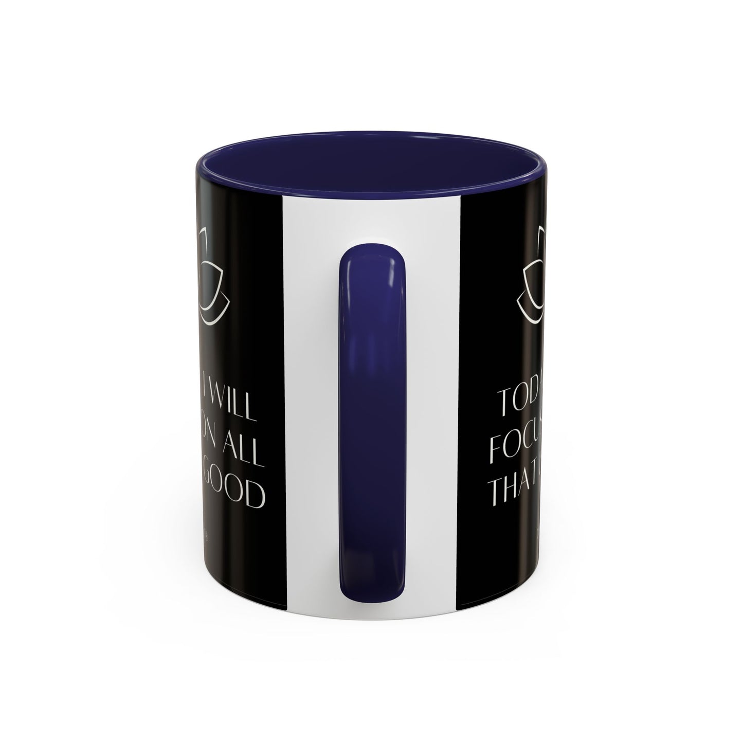 DM1111 "I Will Focus" Accent Coffee Mug (11, 15oz)