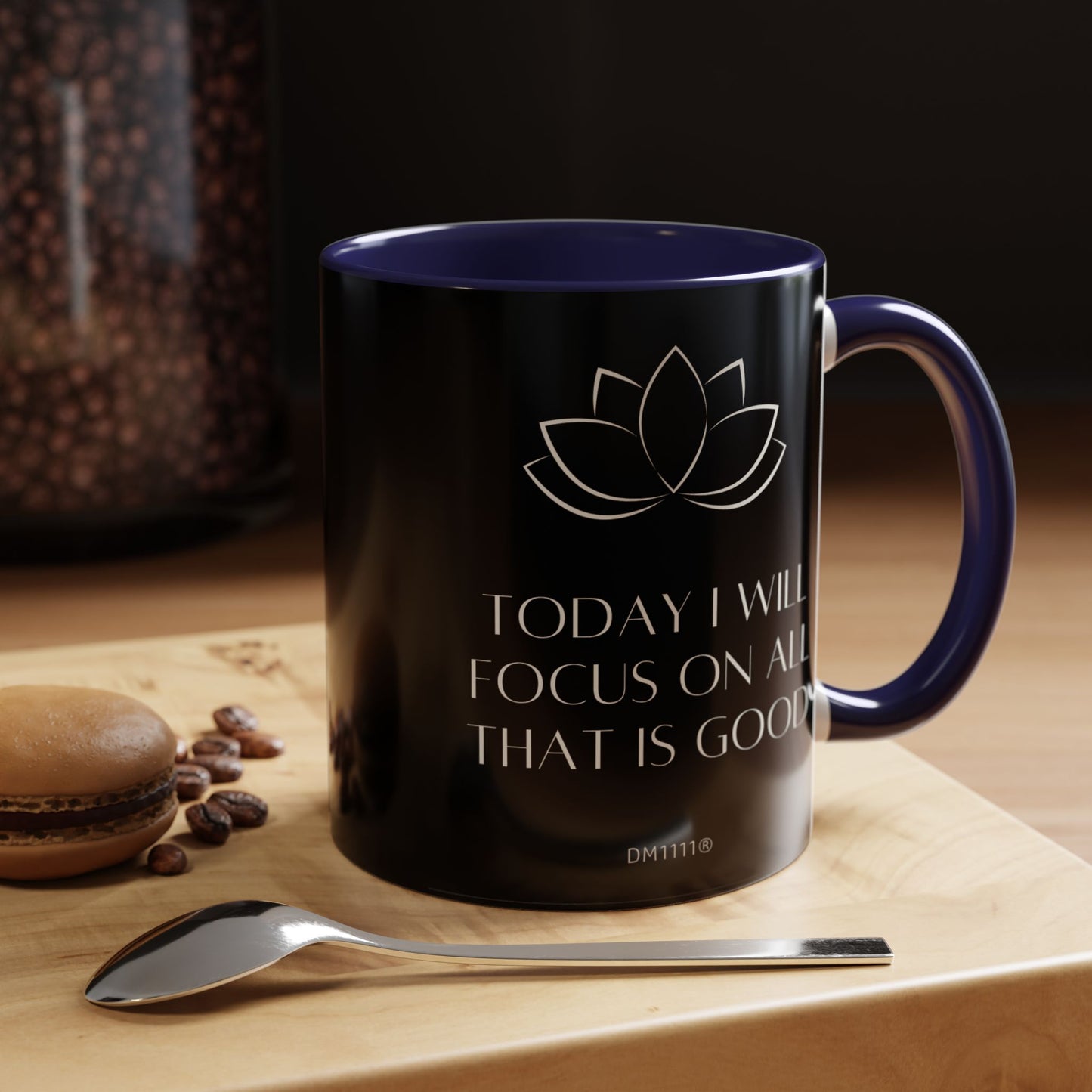 DM1111 "I Will Focus" Accent Coffee Mug (11, 15oz)