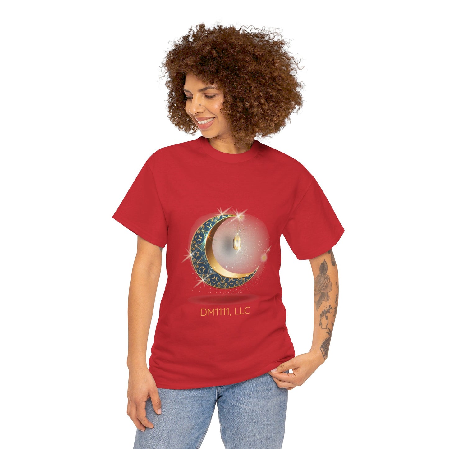 Crescent Moon DM1111 Unisex Heavy Cotton Tee