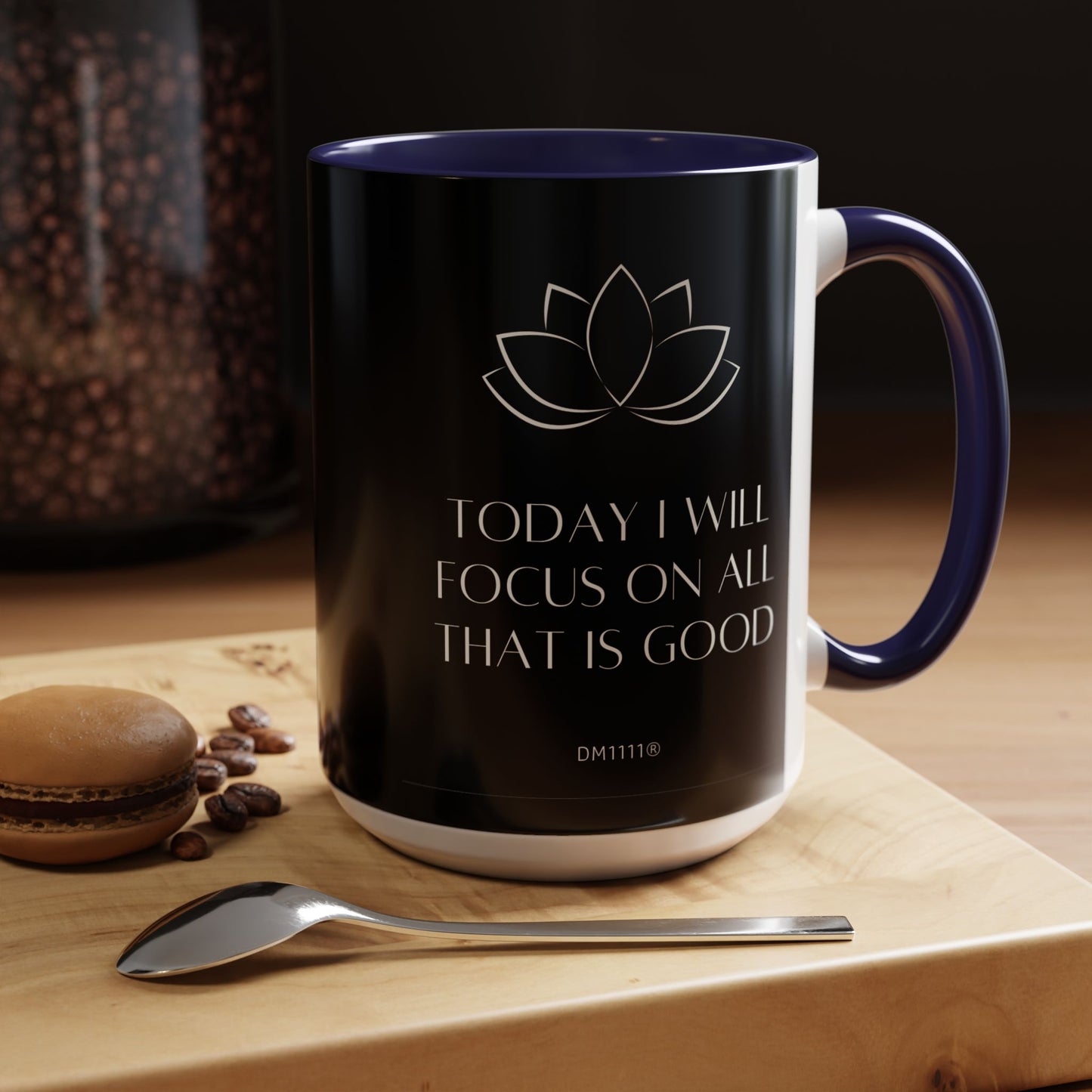 DM1111 "I Will Focus" Accent Coffee Mug (11, 15oz)