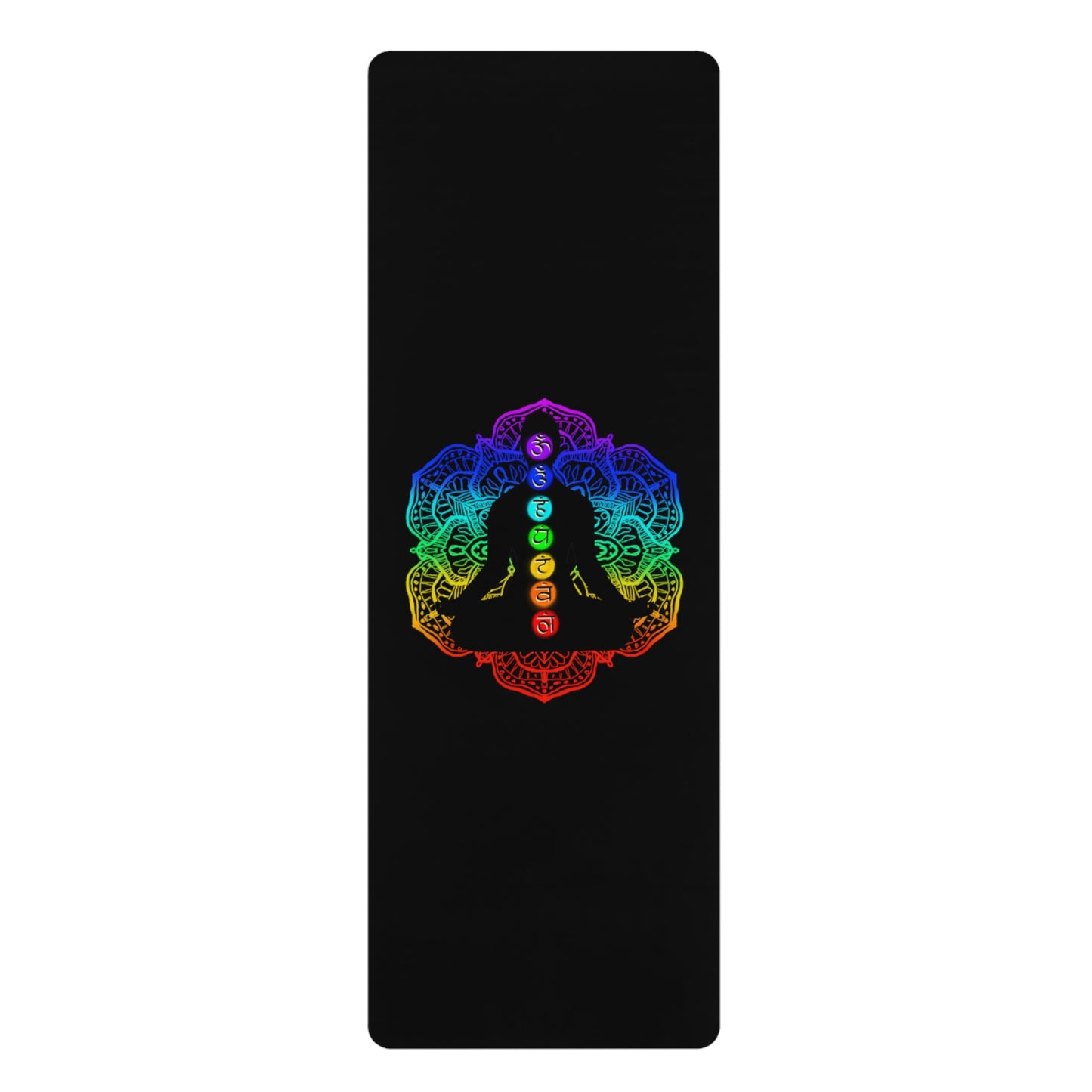 DM1111 Chakra Rubber Yoga Mat