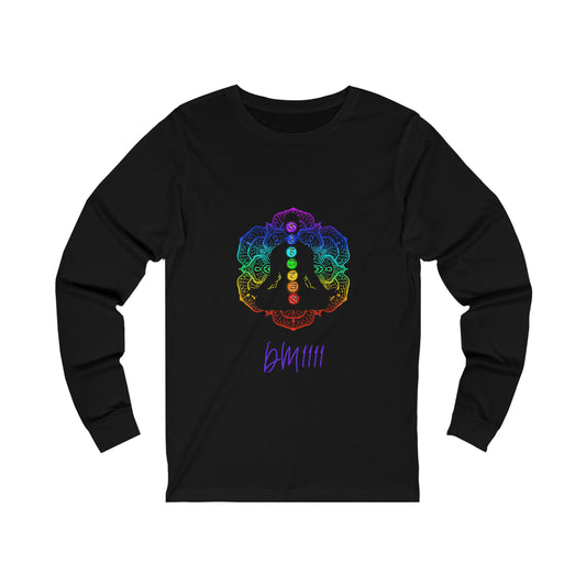 DM1111 Chakra Man Unisex Jersey Long Sleeve Tee