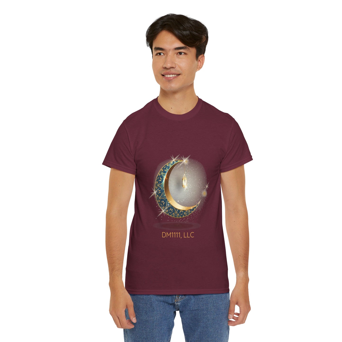 Crescent Moon DM1111 Unisex Heavy Cotton Tee