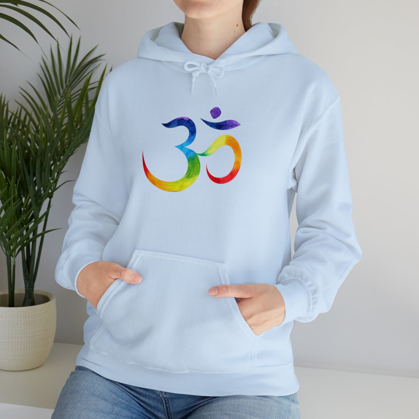 DM1111 OM Themed Unisex Heavy Blend™ Hooded Sweatshirt