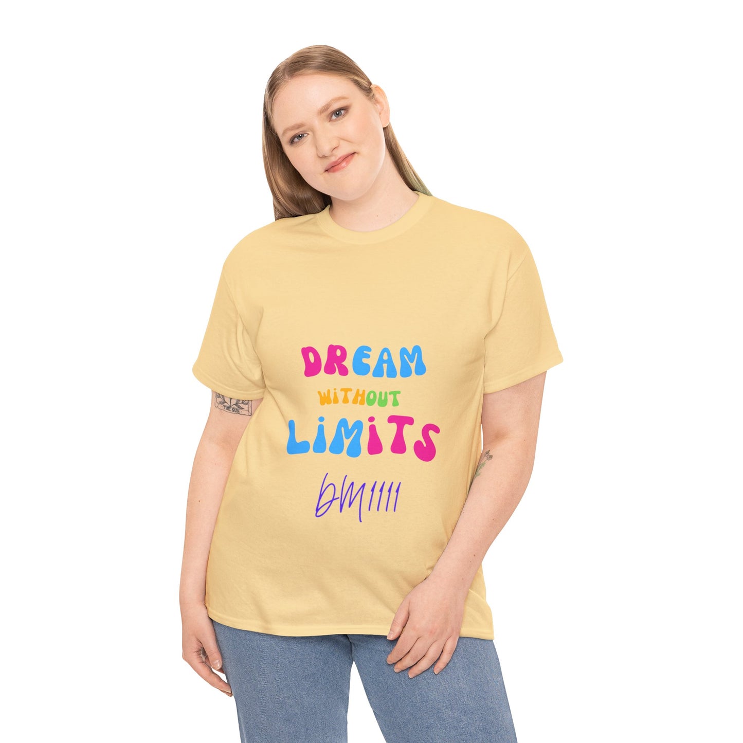 Dream Without Limits DM1111 Unisex Heavy Cotton Tee