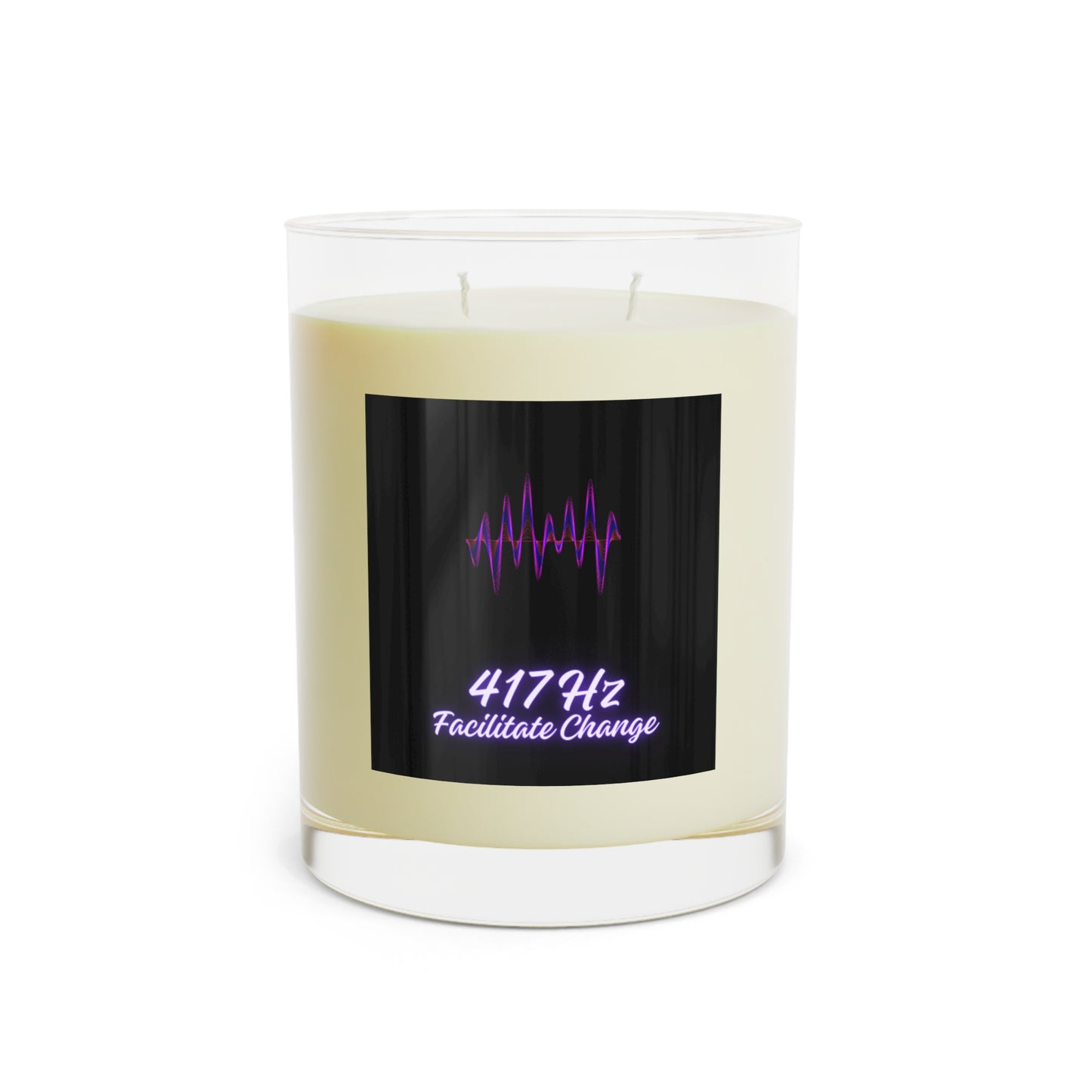 417 Hz - Facilitate Change - Scented Candle - Full Glass, 11oz