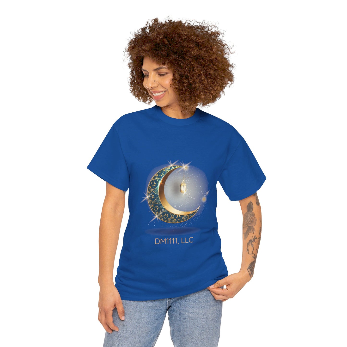 Crescent Moon DM1111 Unisex Heavy Cotton Tee