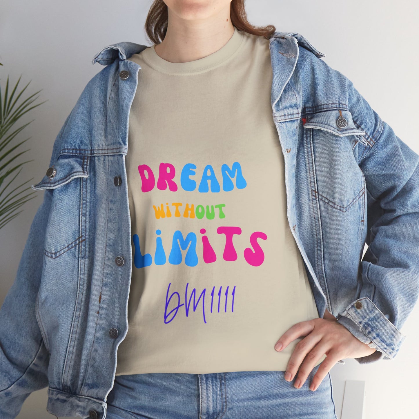 Dream Without Limits DM1111 Unisex Heavy Cotton Tee