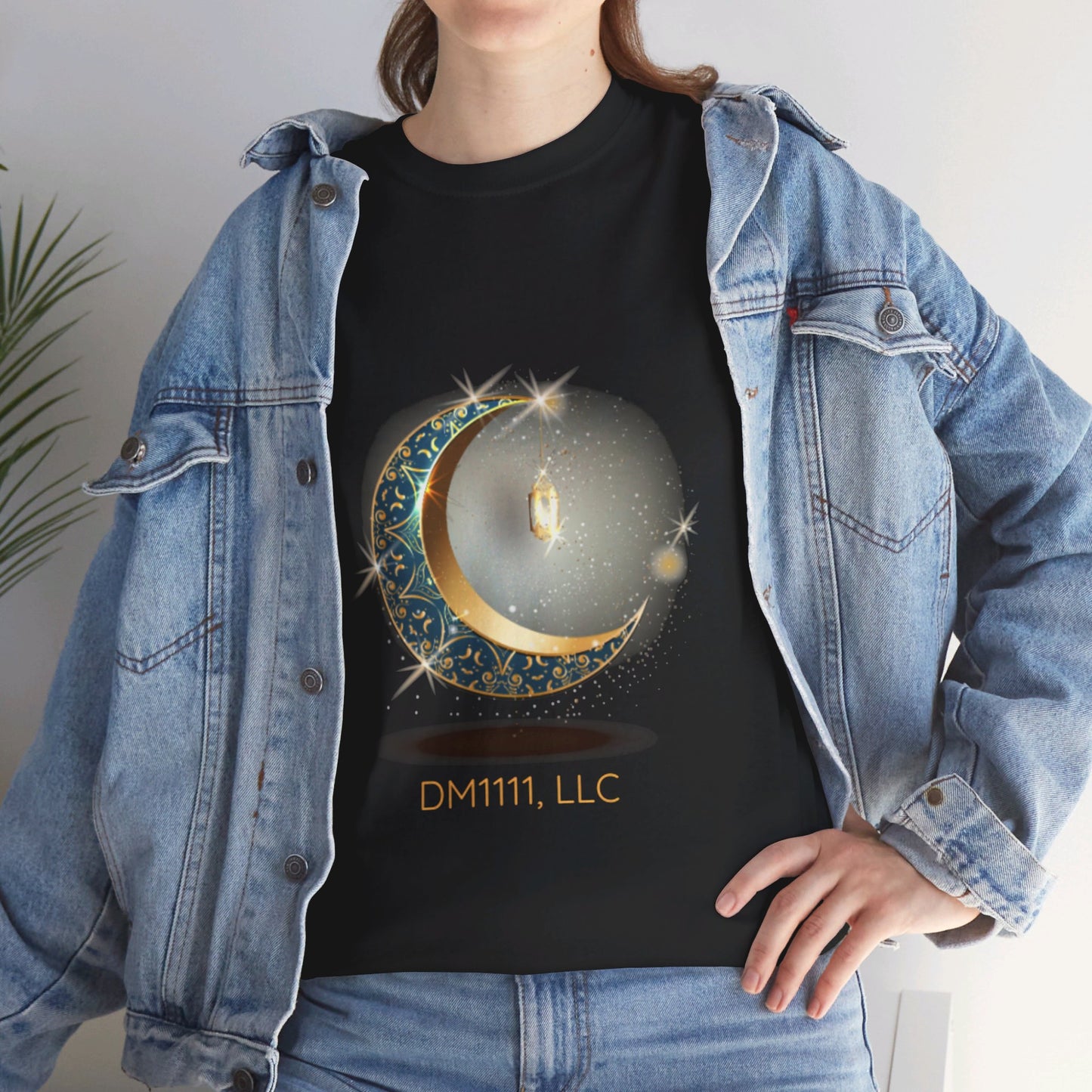 Crescent Moon DM1111 Unisex Heavy Cotton Tee