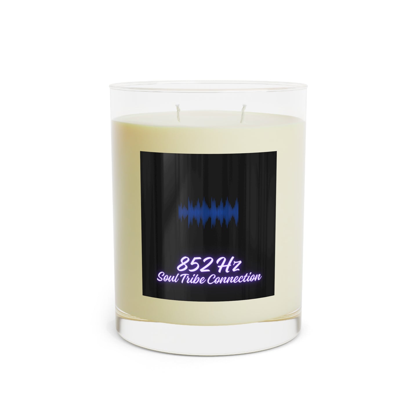 852 Hz - Soul Tribe Connection - Scented Candle - Full Glass, 11oz