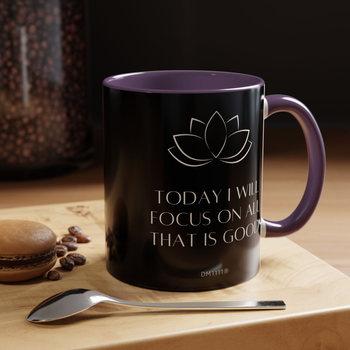 DM1111 "I Will Focus" Accent Coffee Mug (11, 15oz)