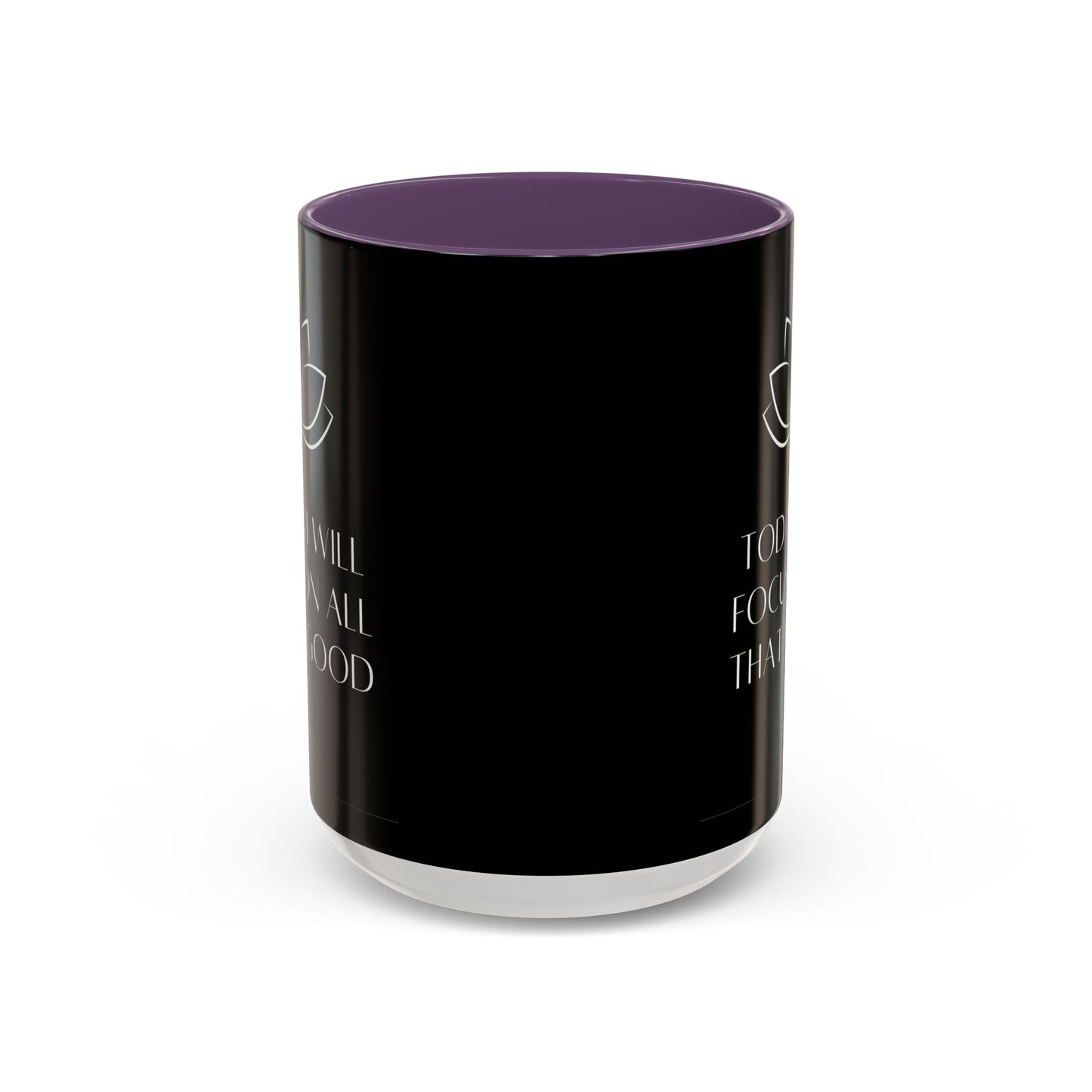 DM1111 "I Will Focus" Accent Coffee Mug (11, 15oz)