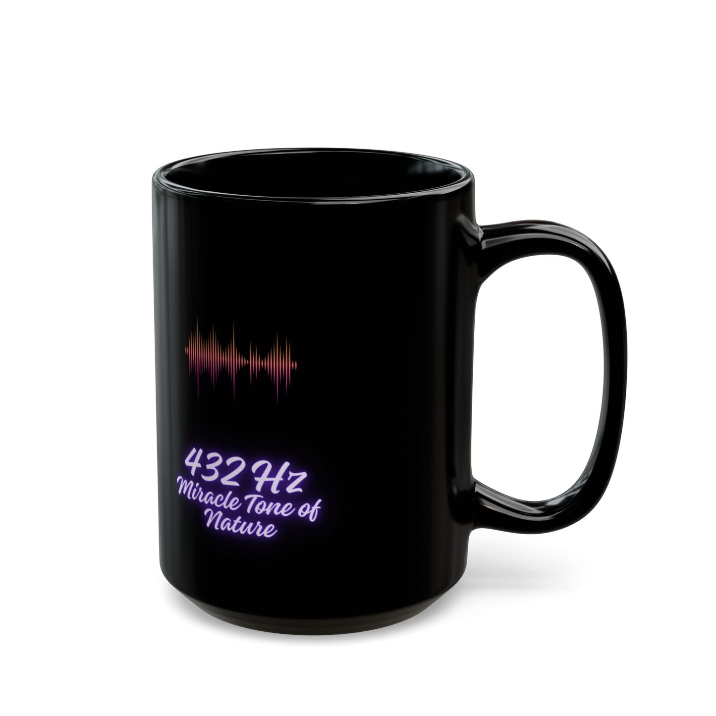 432 Hz Frequency DM1111 Black Mug (11oz, 15oz)