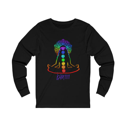 DM1111 Chakra Unisex Jersey Long Sleeve Tee