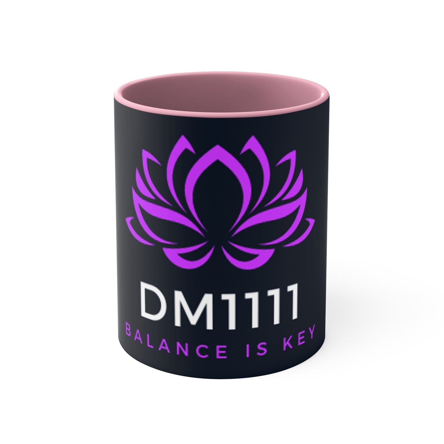 DM1111 Balance Is Key Accent Coffee Mug, 11oz