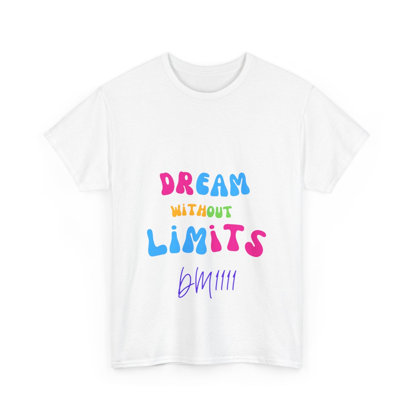 Dream Without Limits DM1111 Unisex Heavy Cotton Tee