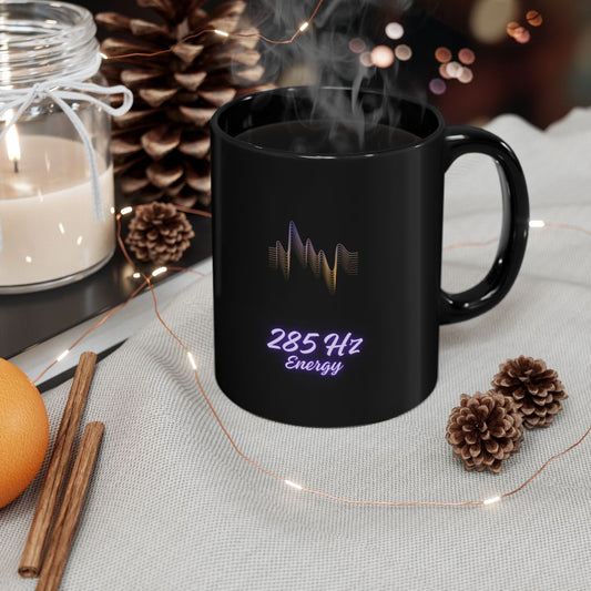 285 Hz Frequency DM1111 Black Mug (11oz, 15oz)