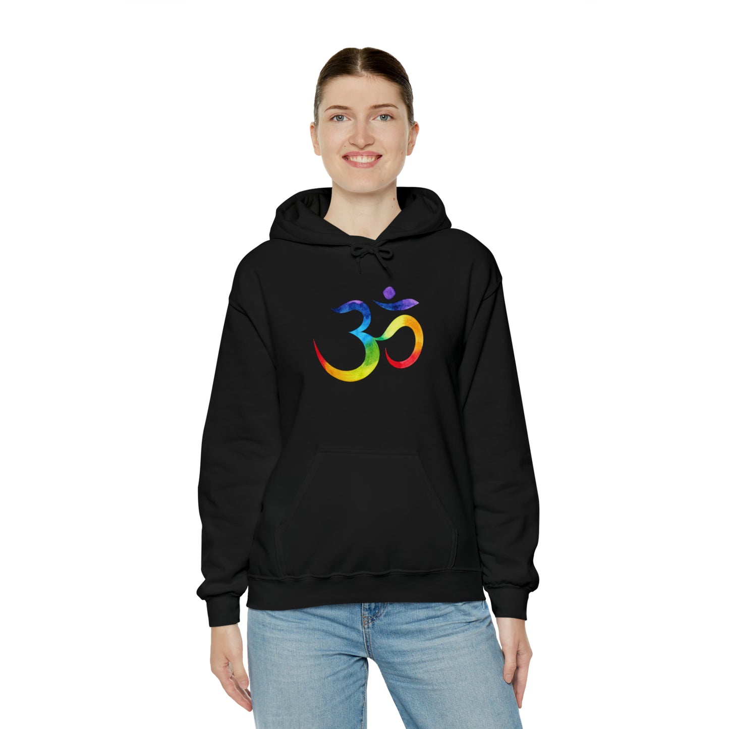 DM1111 OM Themed Unisex Heavy Blend™ Hooded Sweatshirt