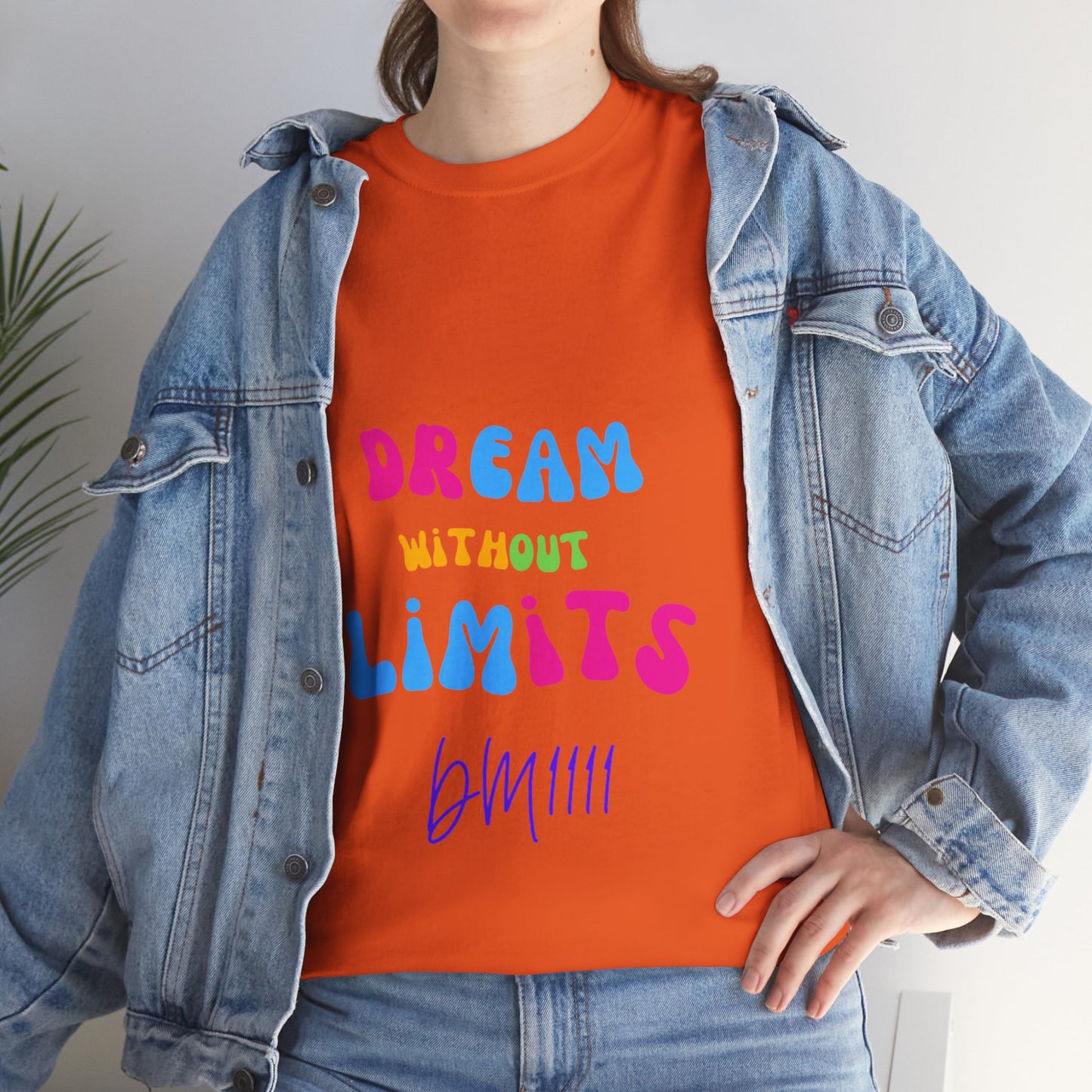 Dream Without Limits DM1111 Unisex Heavy Cotton Tee