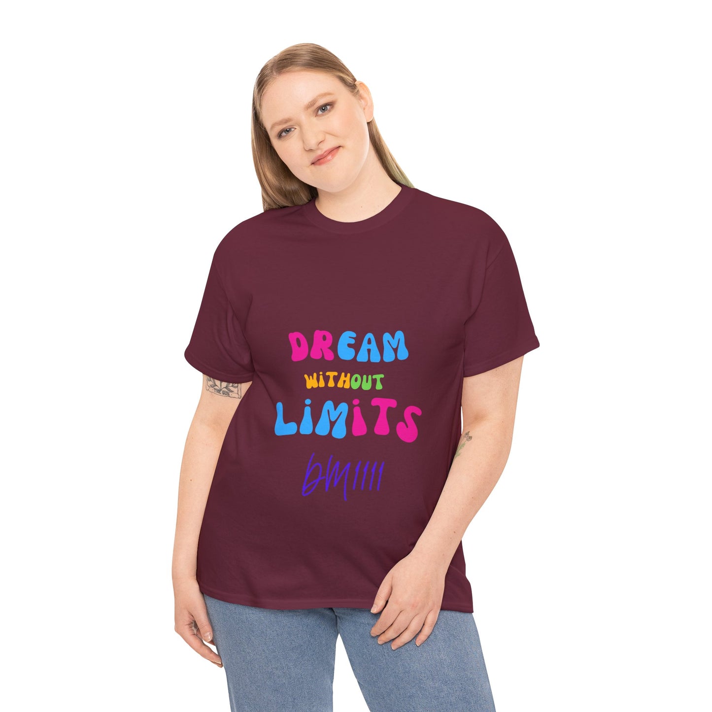 Dream Without Limits DM1111 Unisex Heavy Cotton Tee