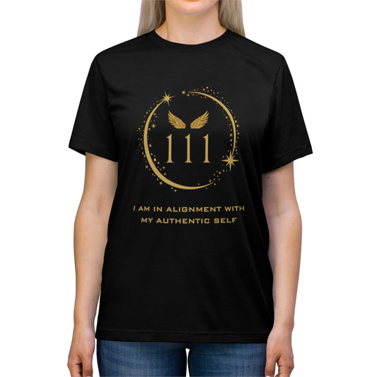 Angel 111 Affirmation DM1111 Unisex Triblend Tee