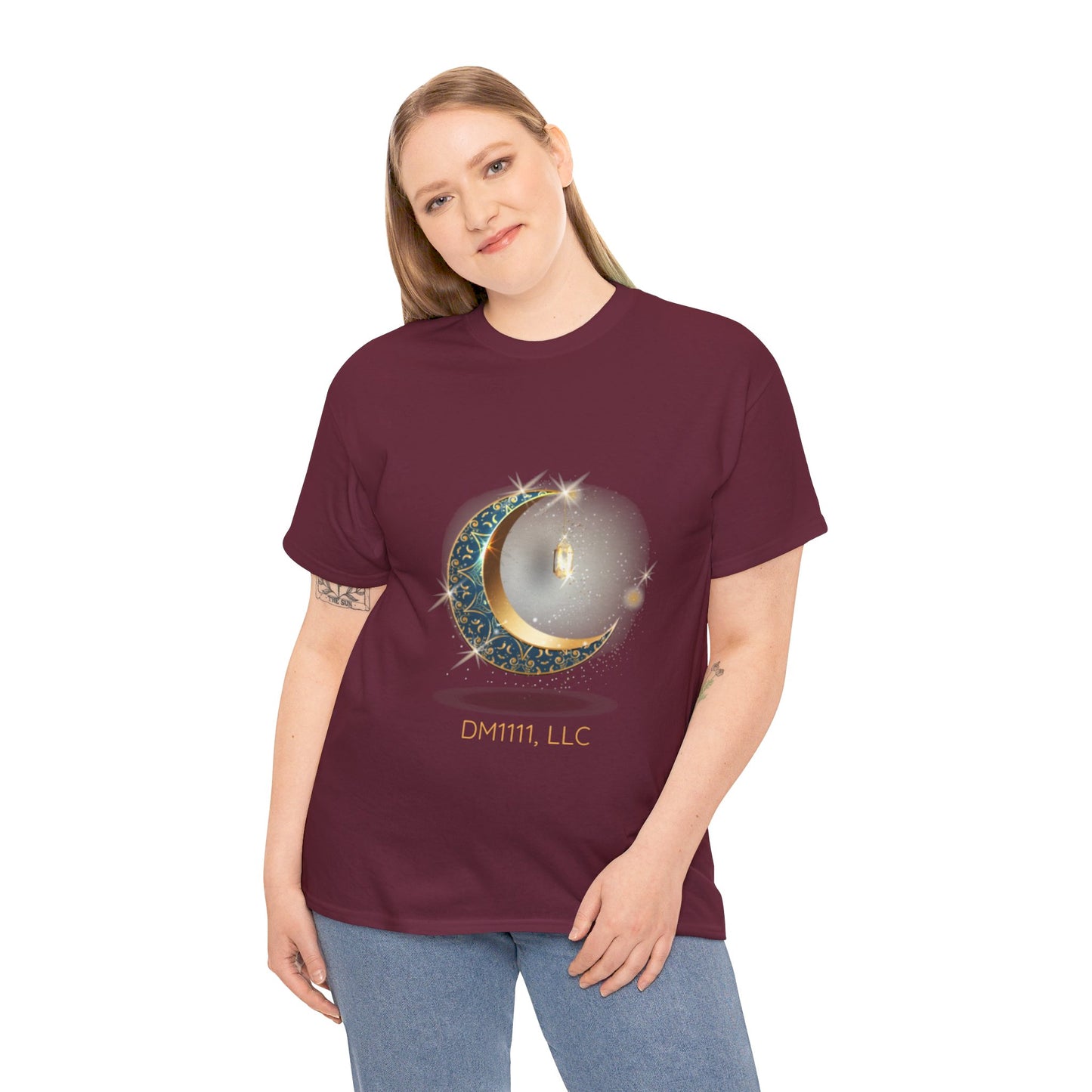 Crescent Moon DM1111 Unisex Heavy Cotton Tee