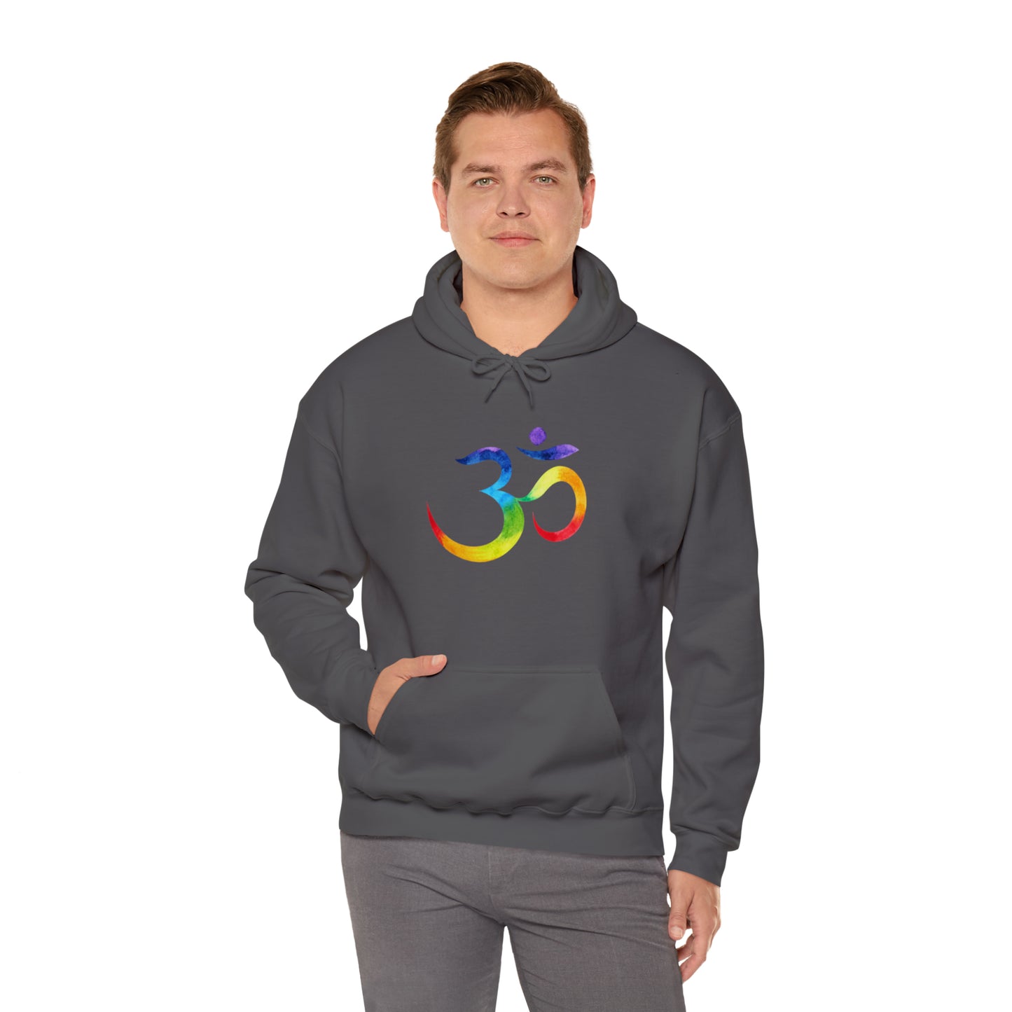 DM1111 OM Themed Unisex Heavy Blend™ Hooded Sweatshirt