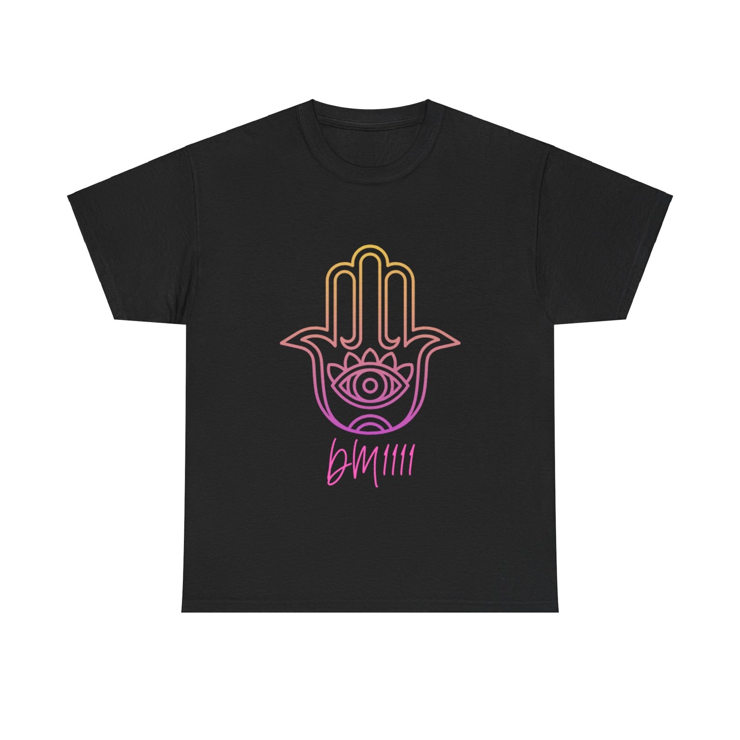 Multi Color Hamsa Hand DM1111 Unisex Heavy Cotton Tee