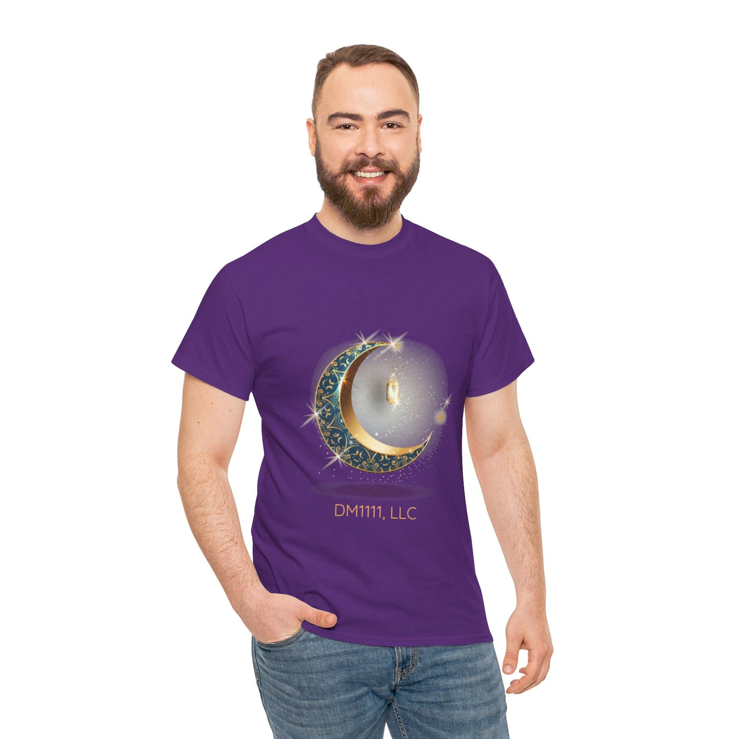 Crescent Moon DM1111 Unisex Heavy Cotton Tee