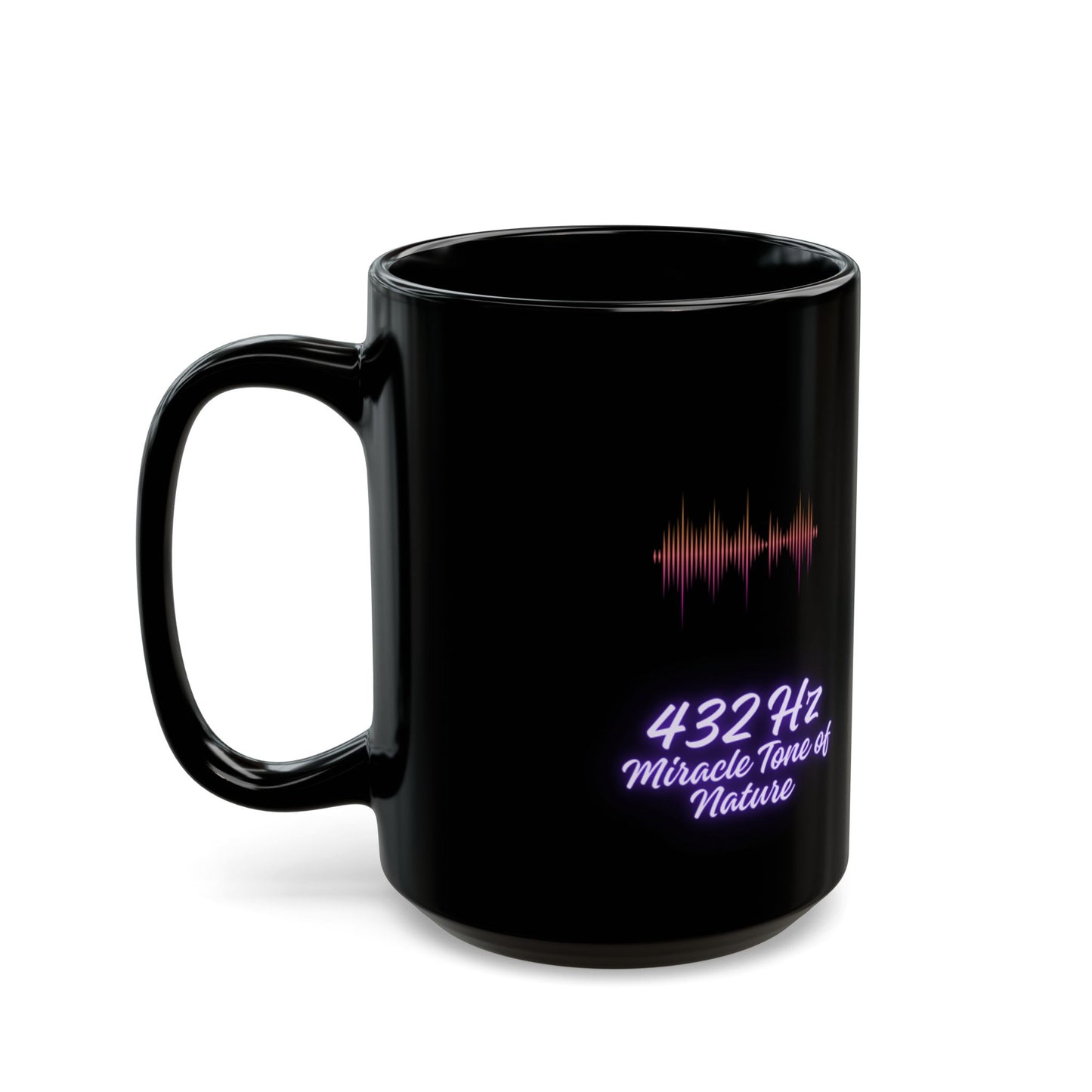 432 Hz Frequency DM1111 Black Mug (11oz, 15oz)