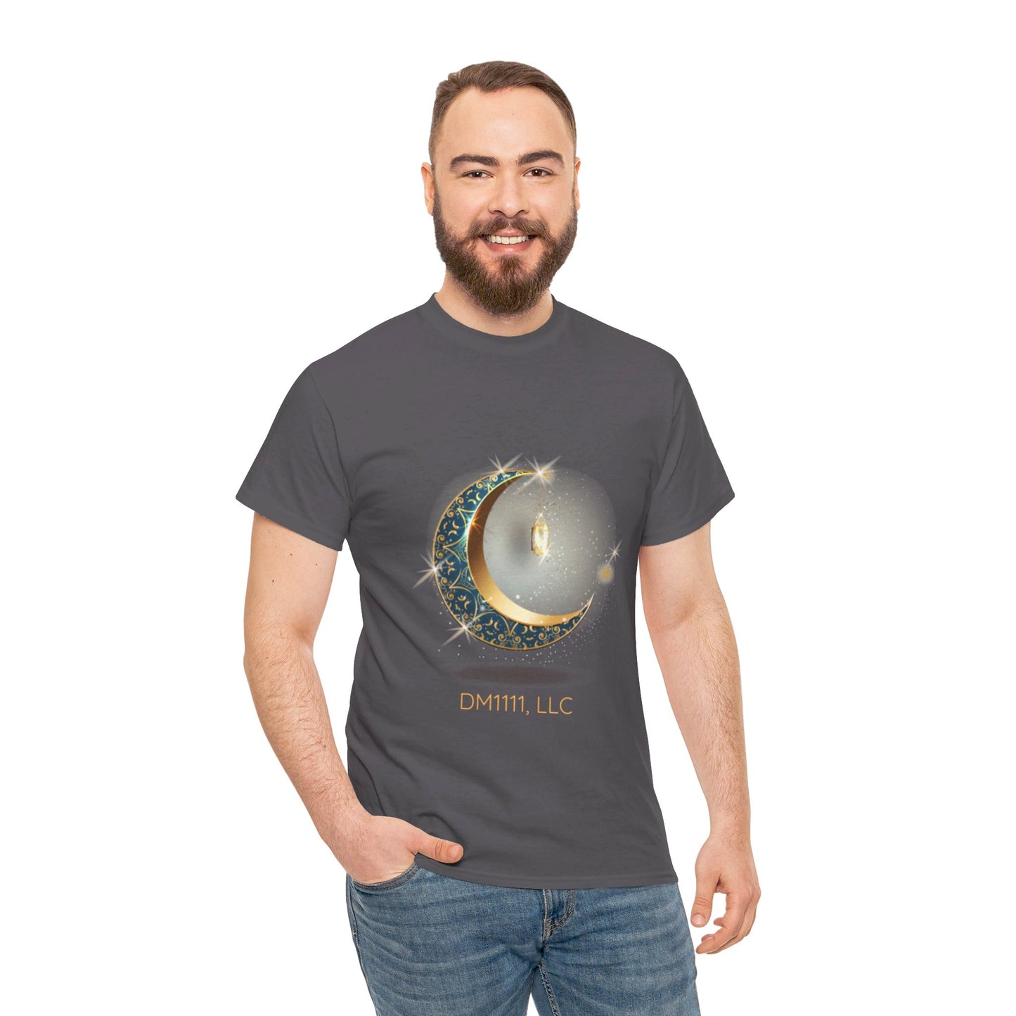 Crescent Moon DM1111 Unisex Heavy Cotton Tee