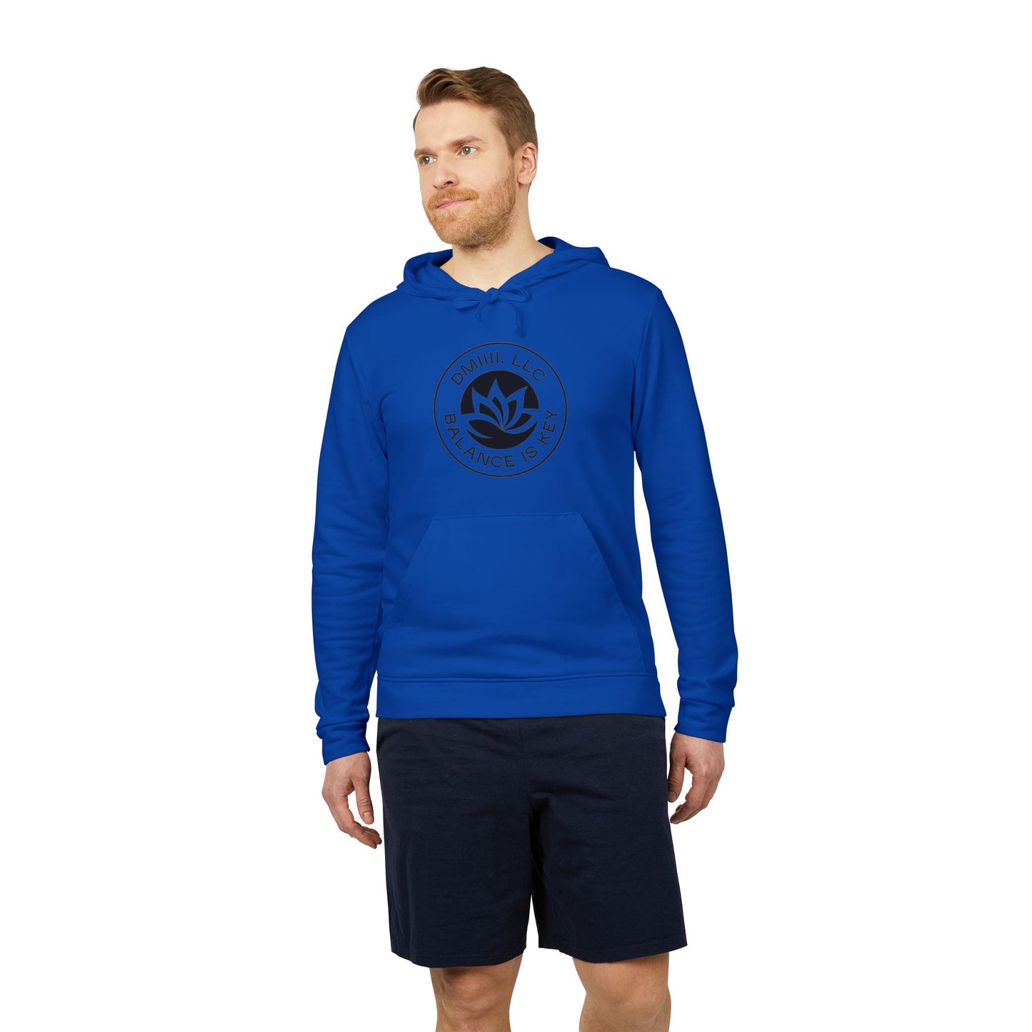 DM1111 Balance Is Key adidas® Unisex Fleece Hoodie