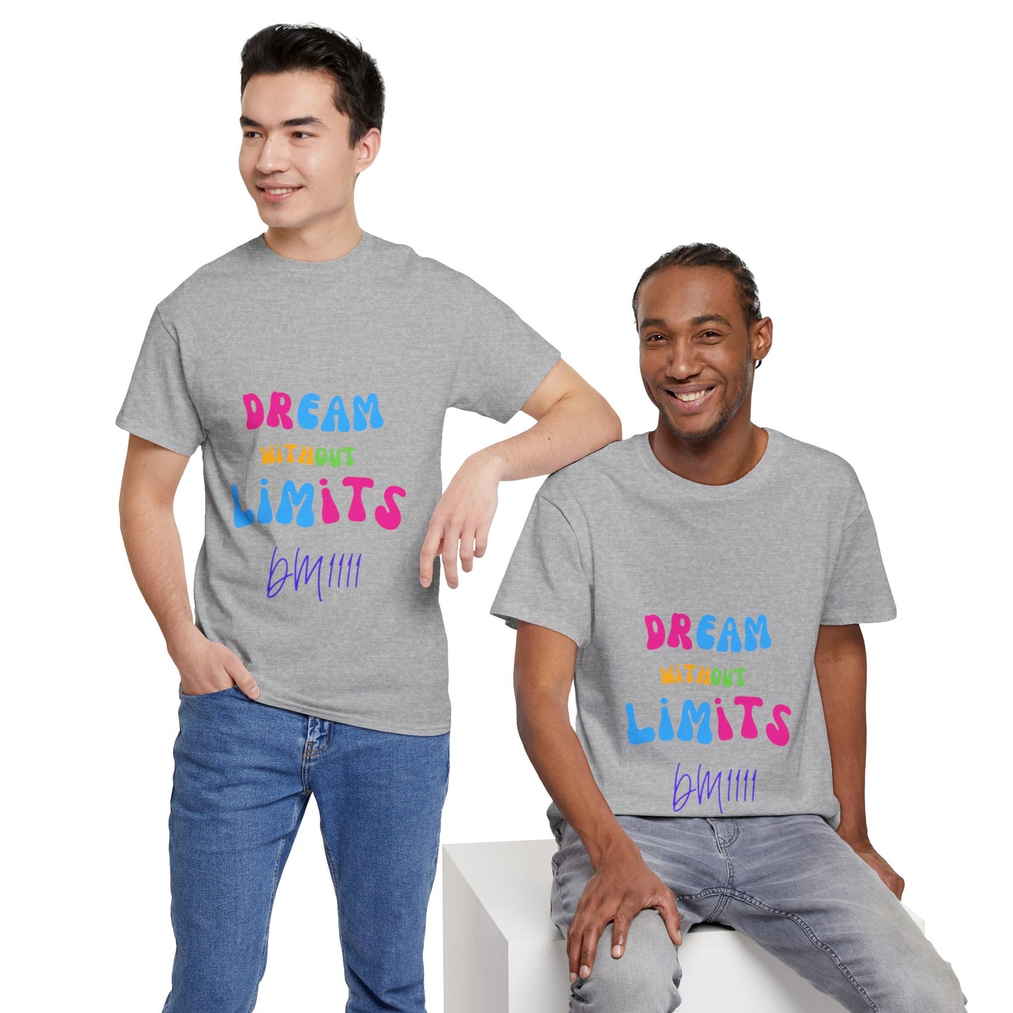 Dream Without Limits DM1111 Unisex Heavy Cotton Tee