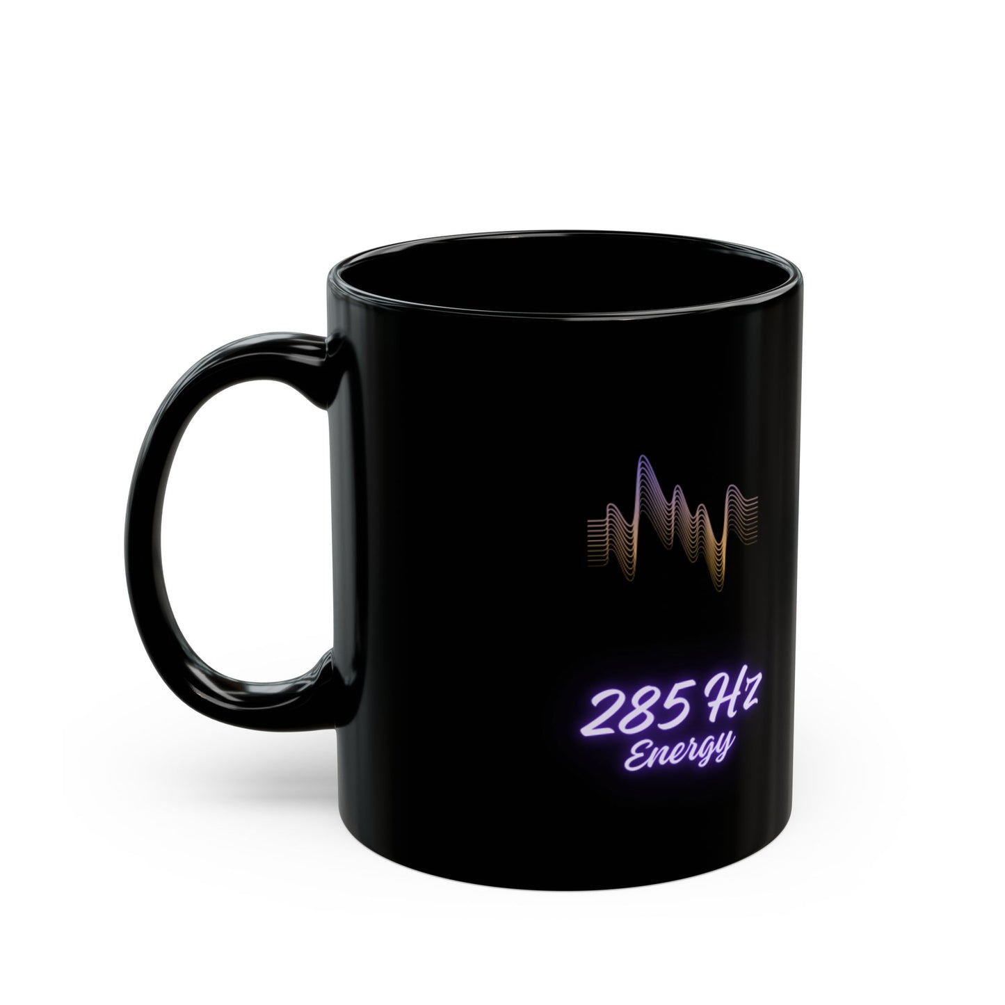 285 Hz Frequency DM1111 Black Mug (11oz, 15oz)