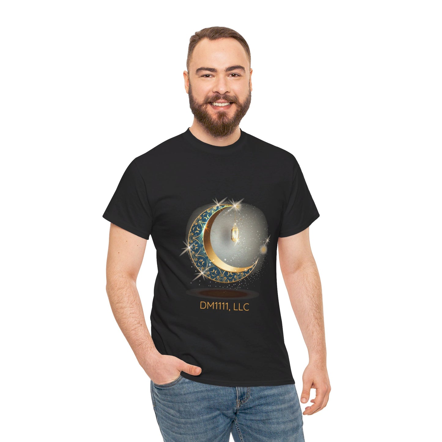 Crescent Moon DM1111 Unisex Heavy Cotton Tee